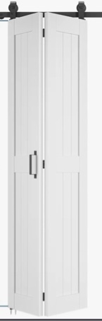 84" Manufactured Wood Double Bifold