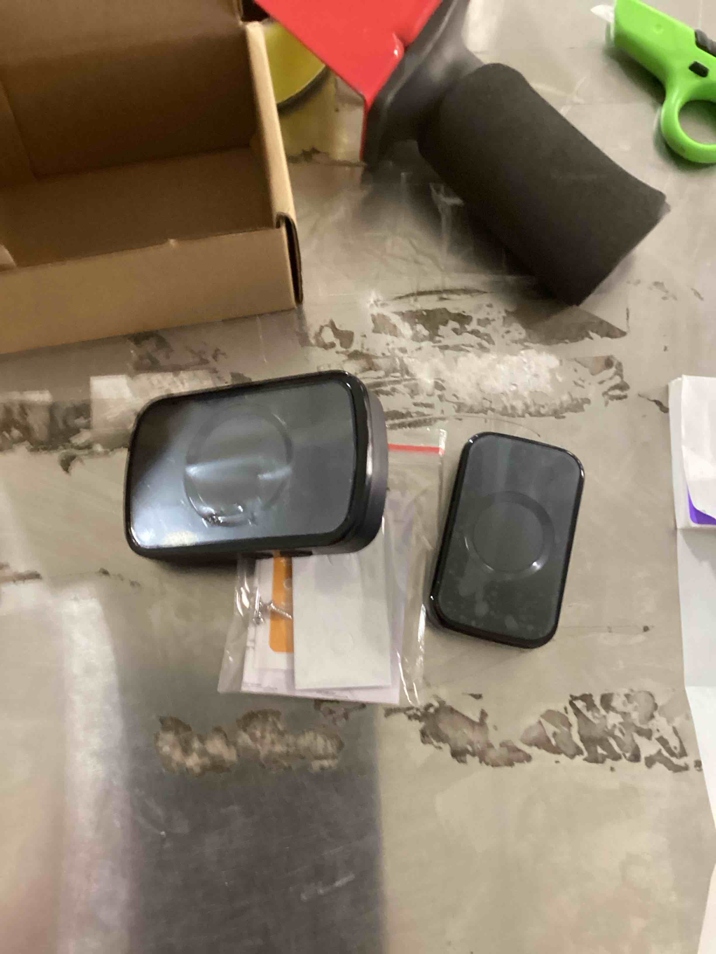 Digital doorbell black 