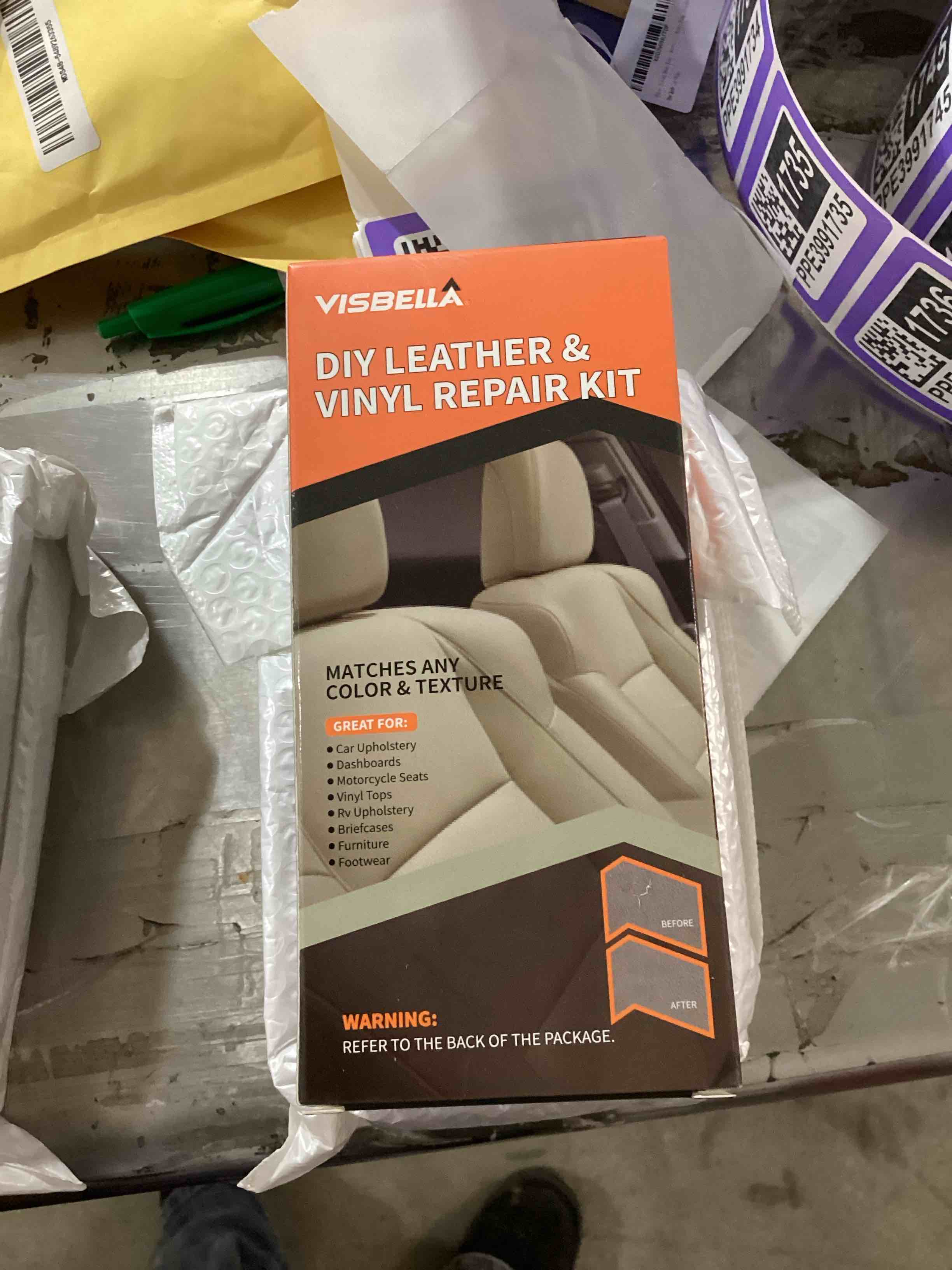 VISBELLA DIY, leather and vinyl repair kits 