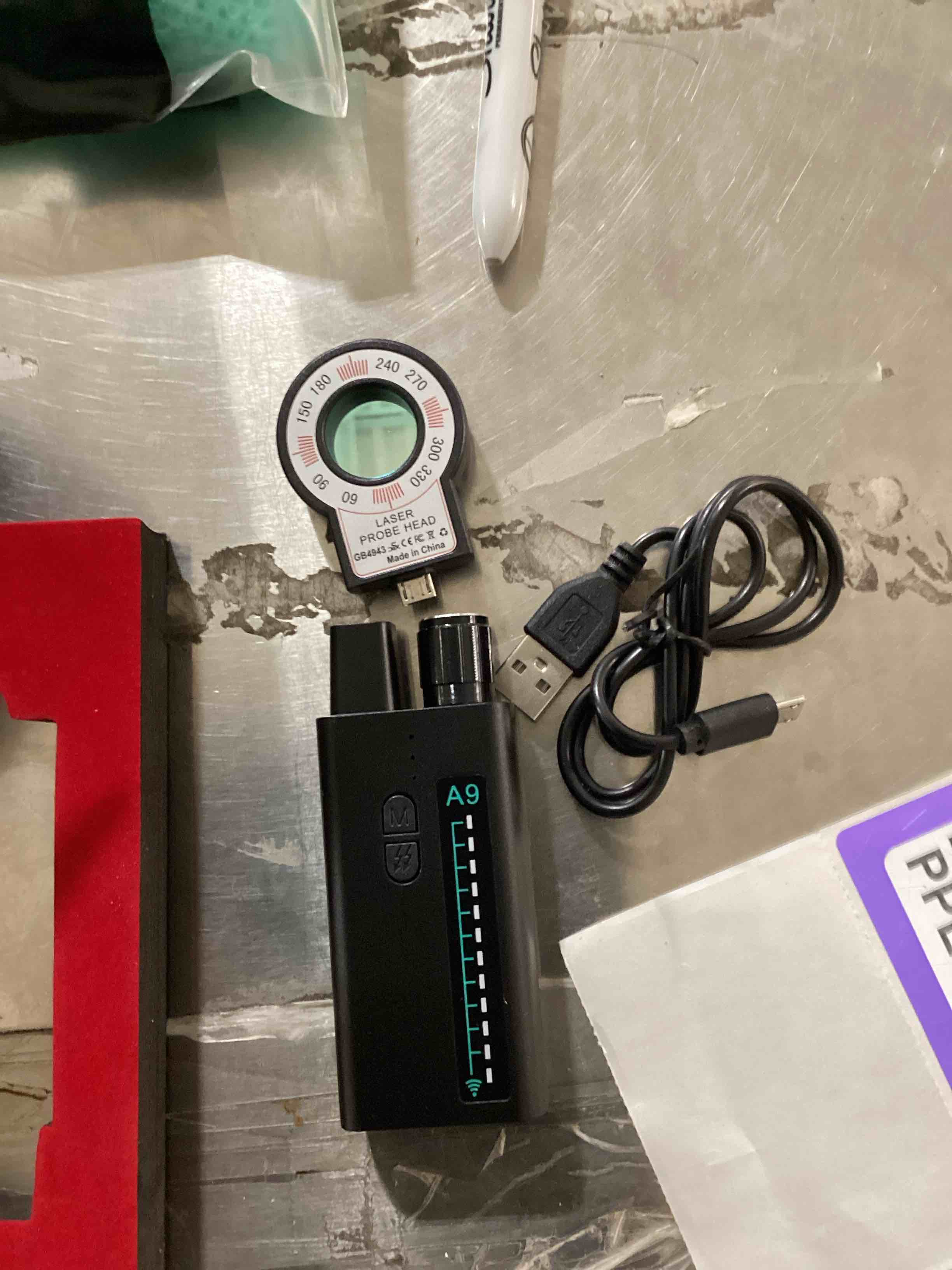 Smart detector A9 hidden camera detectors for hotel office and travel