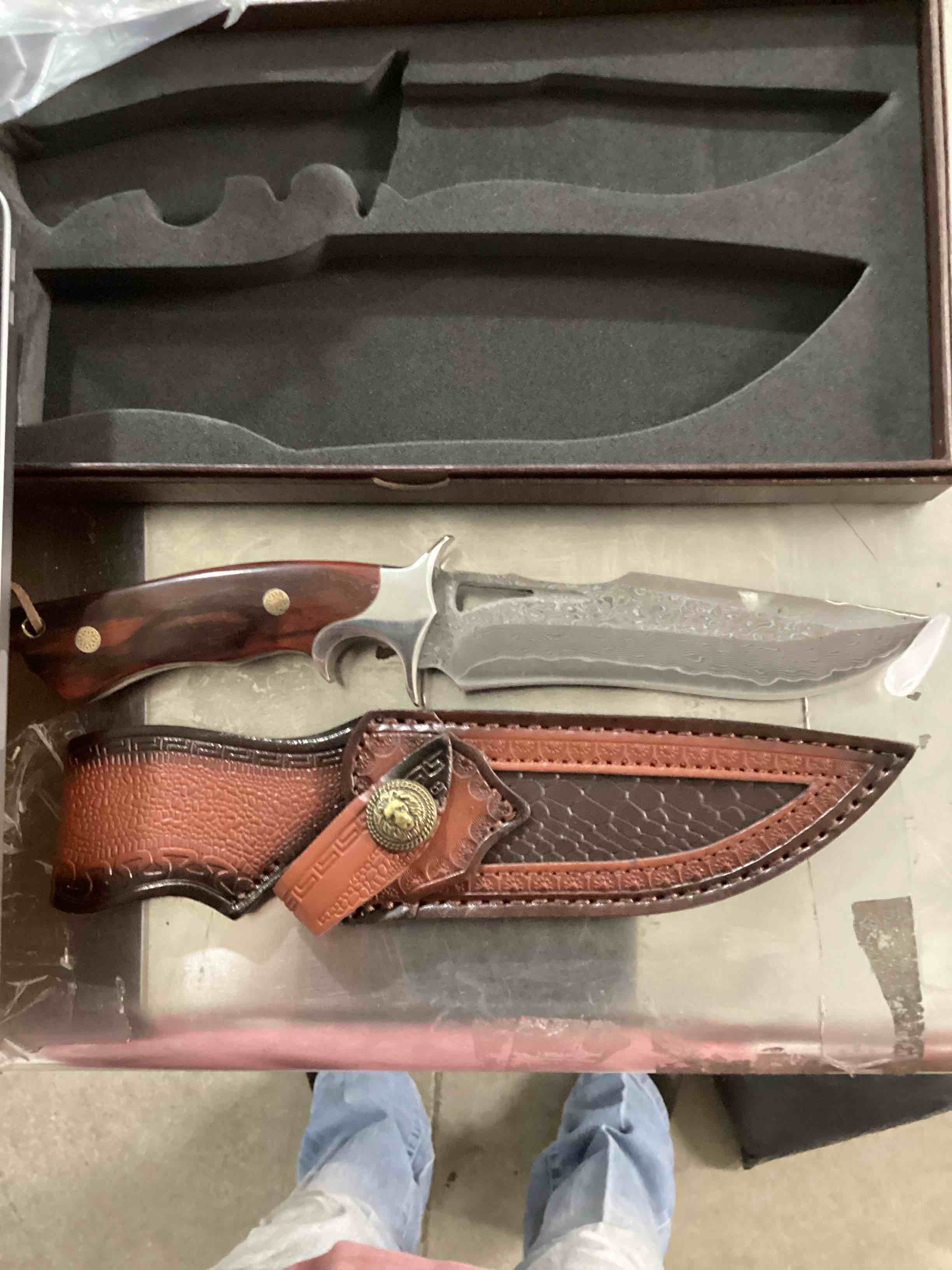 Drachensder knife, cover case for belt