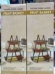 Thicken three layer of fruit basket