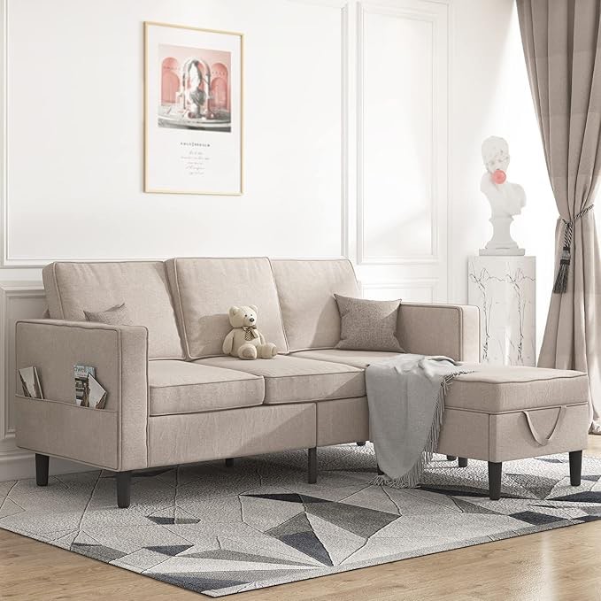 Sofa cream colored 