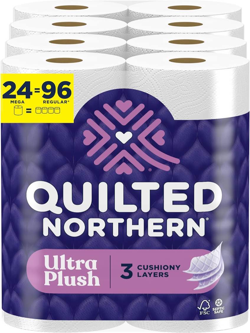 Quilted northern ultra plush 24 mega rolls