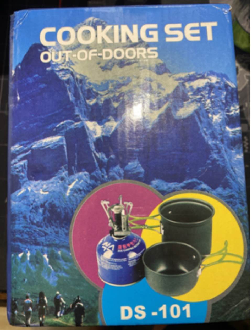 DS-101 Cooking Set Out of Doors Traveling Camping Hiking
