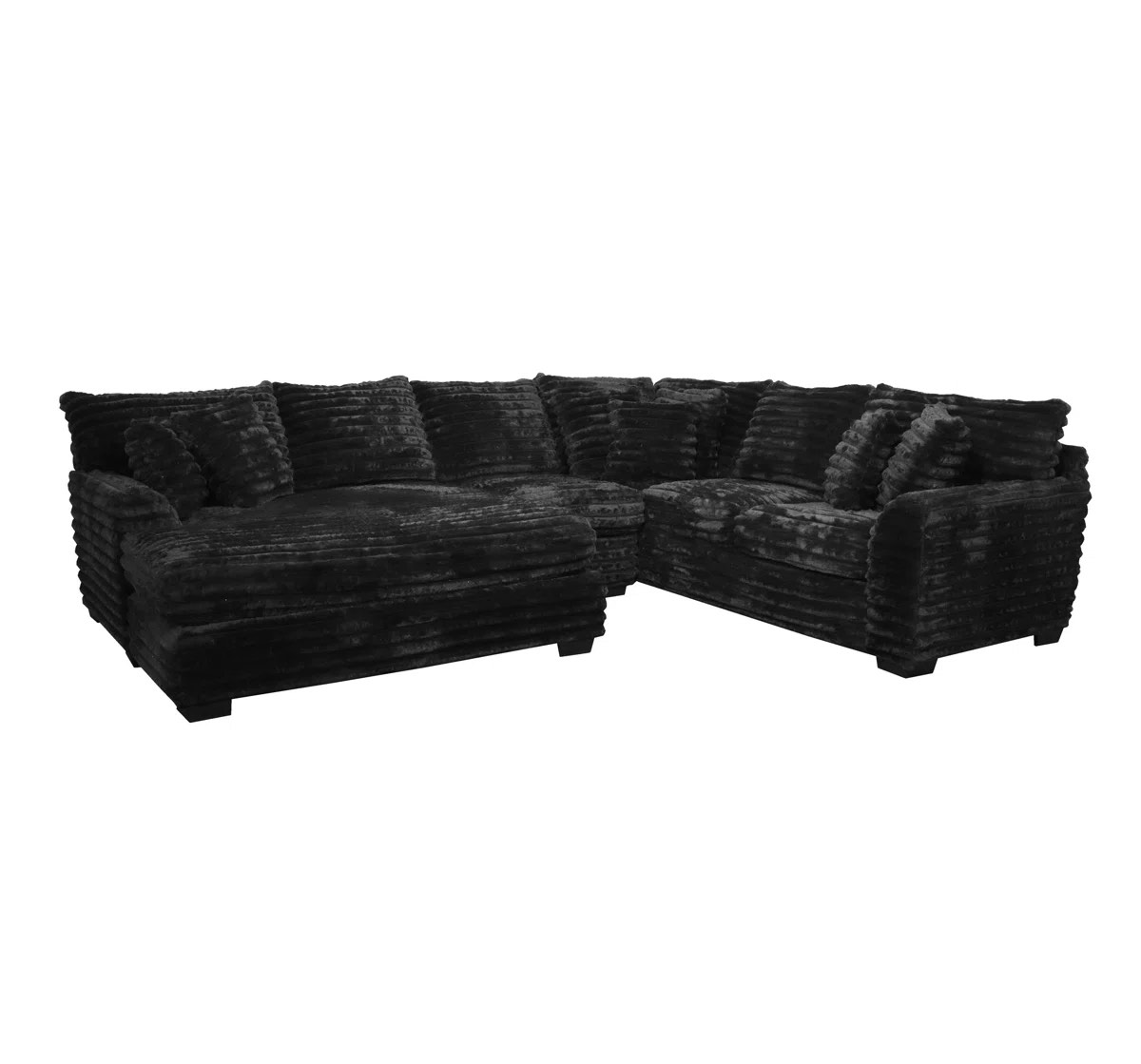 Gus Sectional with Cuddler  cushions only 