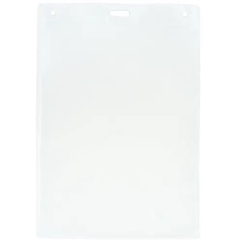 Clear 5”x7” Vinyl Vertical Large Batch Holder (Pack of 250)