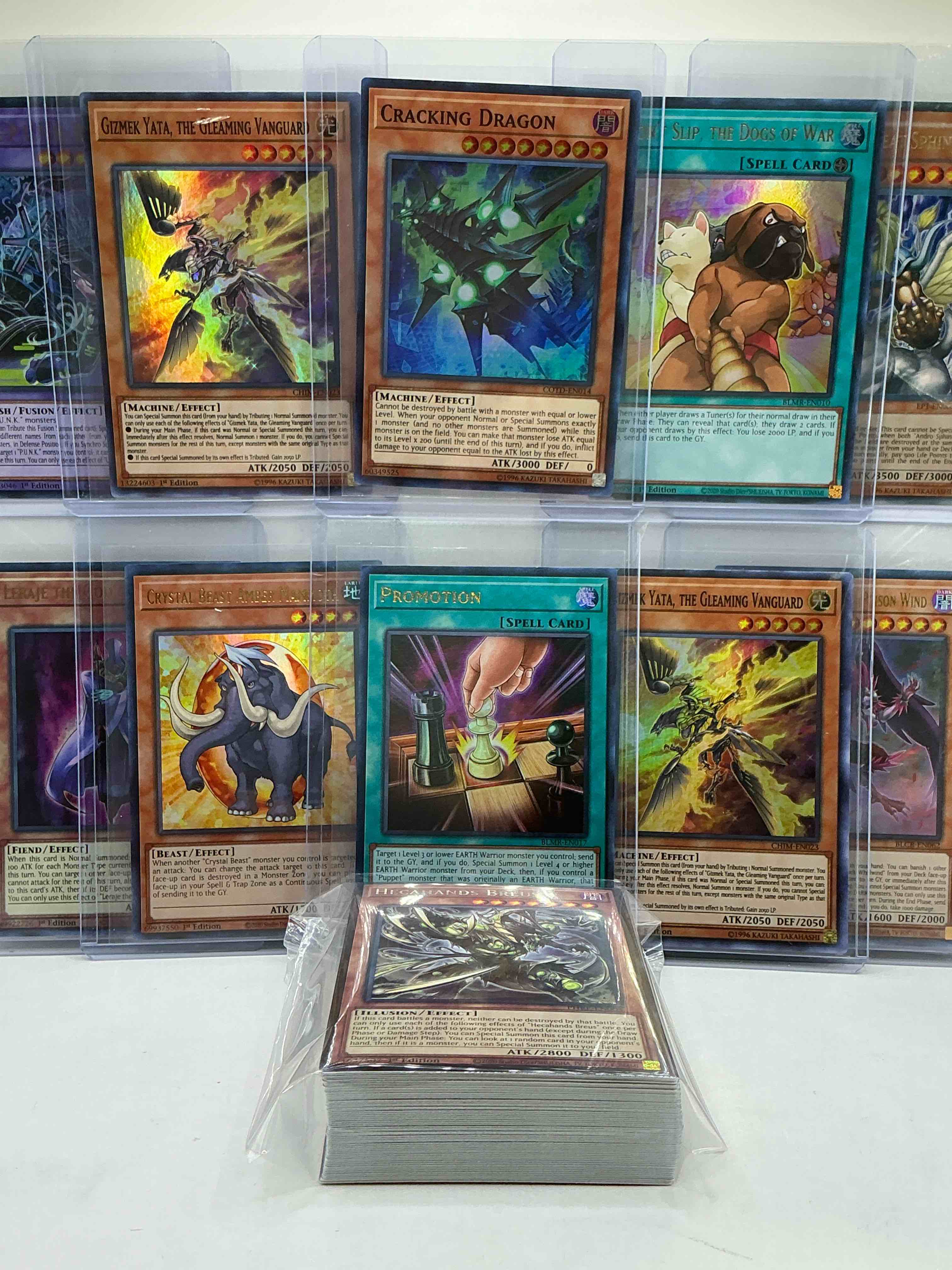 yu-gi-oh 50 card lot! join the craze of yu-gi-oh with these awesome cards! this 50 card lot includes the big three yu-gi-oh category cards, monsters, spells & traps! this 50 card lot includes some of all three! wow! perfect time to start collecting! 