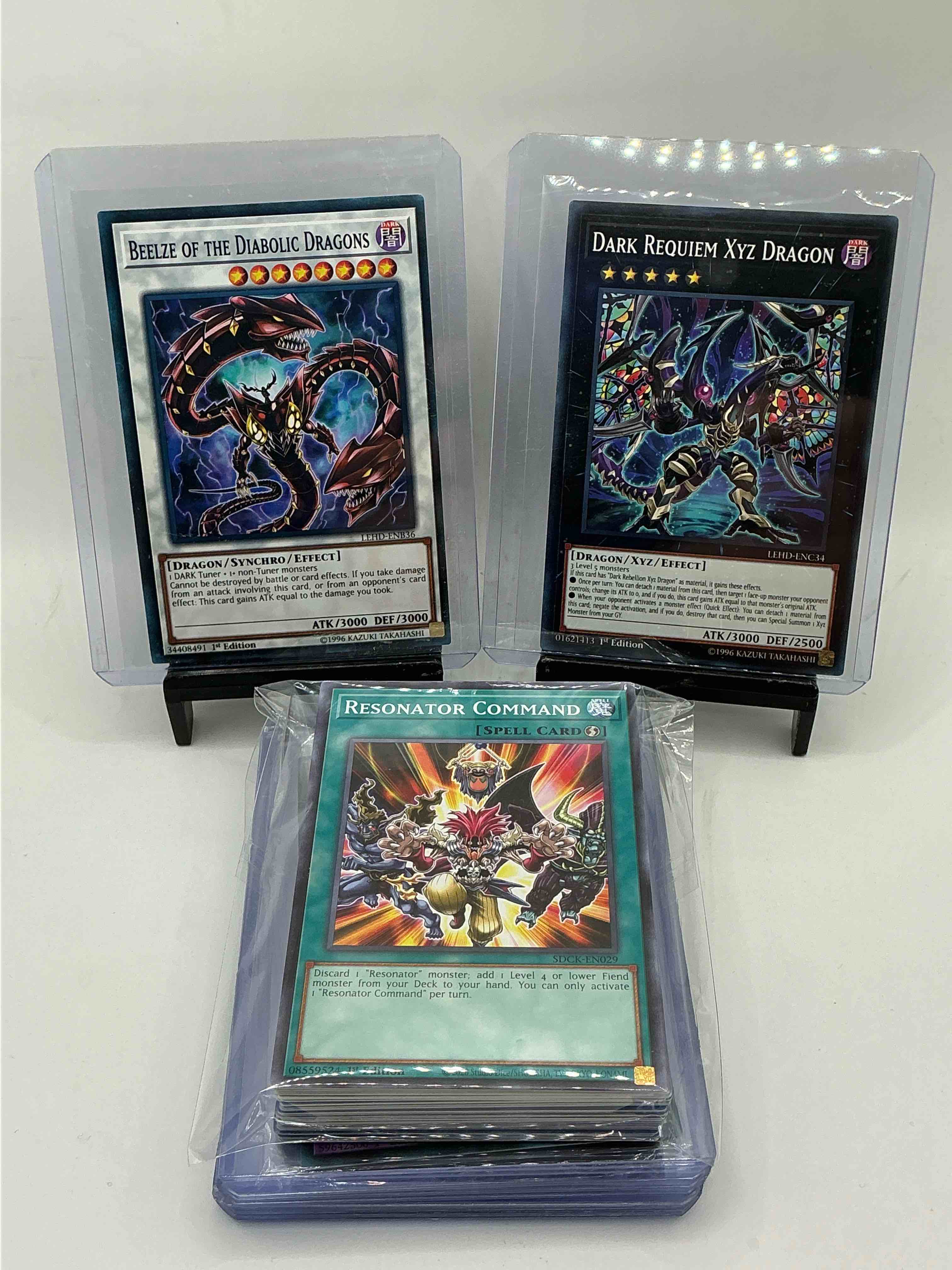 Condition photo showing New/Like New for yu-gi-oh 50 card lot! join the craze of yu-gi-oh with these awesome cards! this 50 card lot includes the big three yu-gi-oh category cards, monsters, spells & traps! this 50 card lot includes some of all three! wow! perfect time to start collecting!