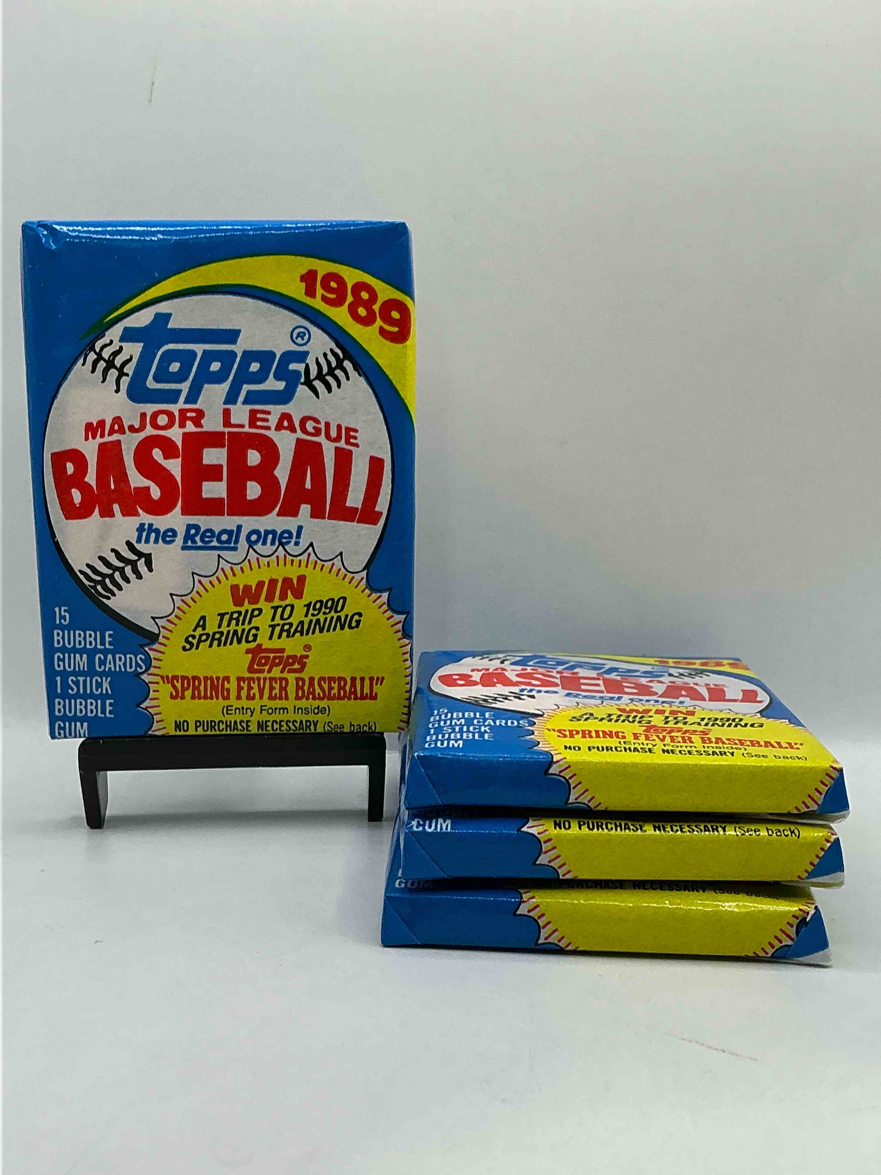 1989! Bo Jackson, Deion Sanders, Don Mattingly & More! Insane 1989 Topps Baseball Unopened Sports Card Collectible Wax Packs! Direct From Original Retail Case! Search For Valuable Randy Johnson Rookies!