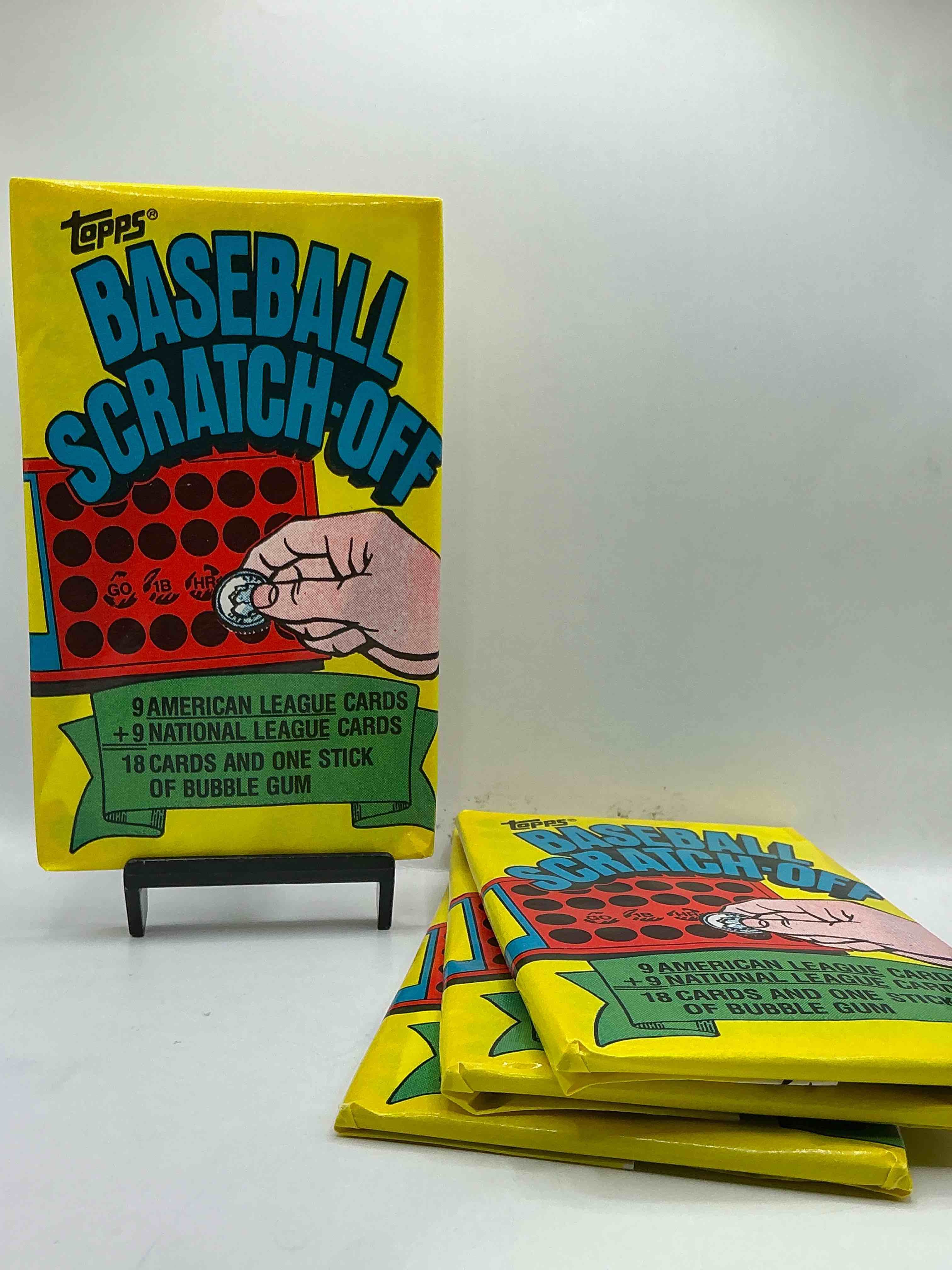 Topps Baseball Scratch Offs! 1981 Baseball History! Super Rare Scratch Offs! Go Back To The 80’s With This Fun Game!