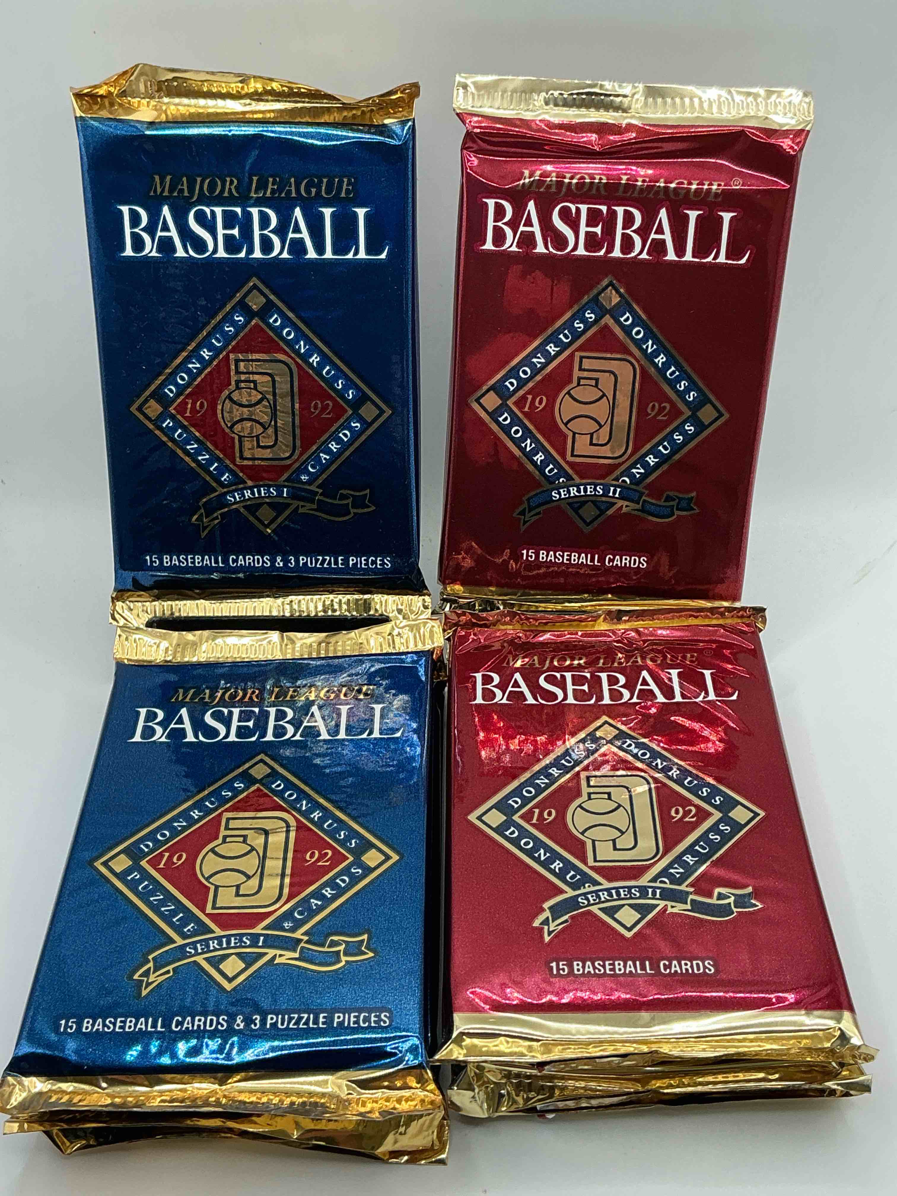 great year! 1993 donruss baseball unopened baseball card packs, series i & ii, direct from original sealed retail case! search for valuable rated rookie cards from chipper jones (psa 10 $150+) & mike piazza, early ken griffey jr. & so much more!