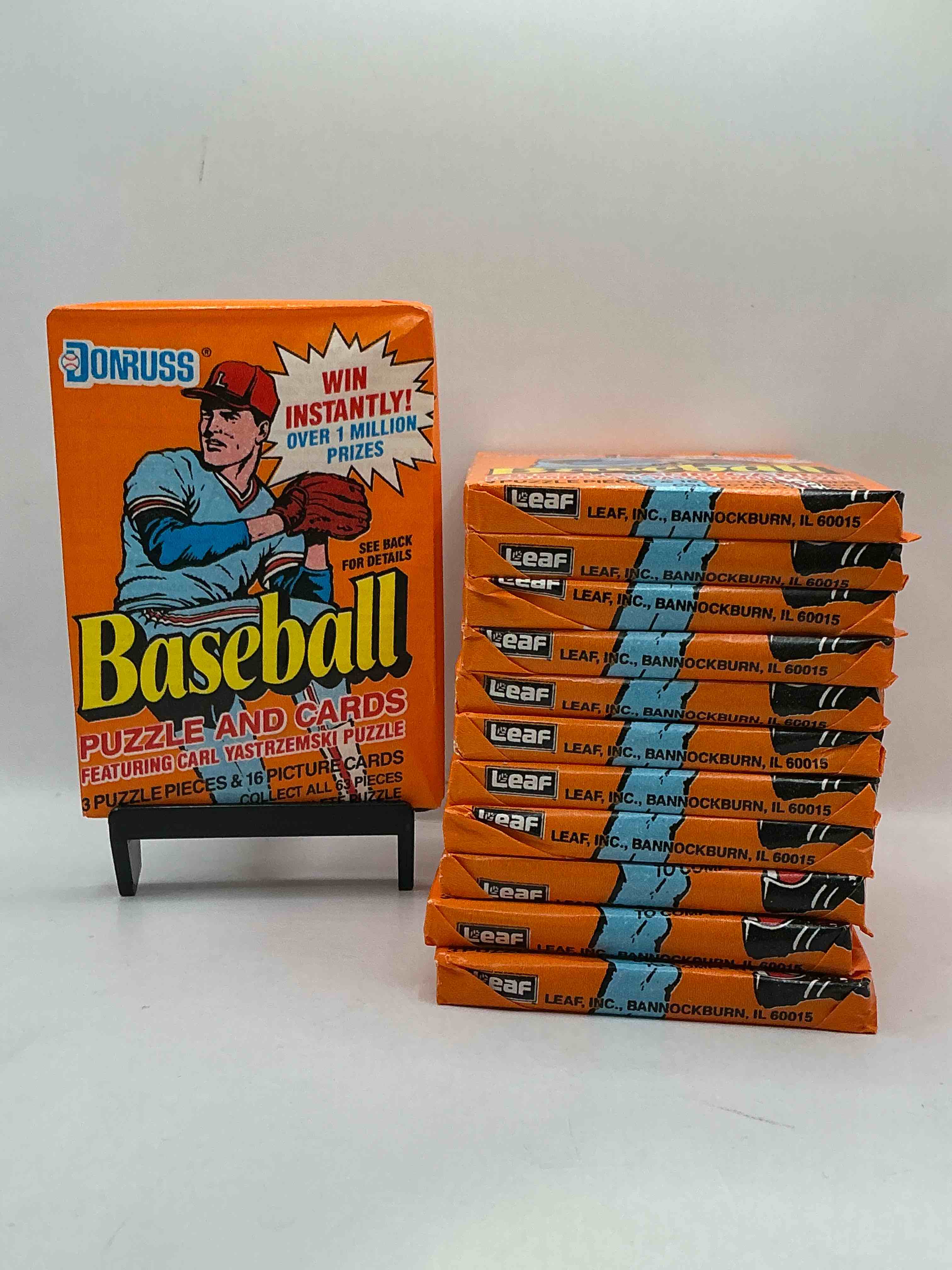 diamond kings ken griffey jr!? 1990 donruss baseball unopened wax packs! hard to find! straight from original box! search for possible juan gonzalez rookie card!as well as valuable ken griffey jr. cards!