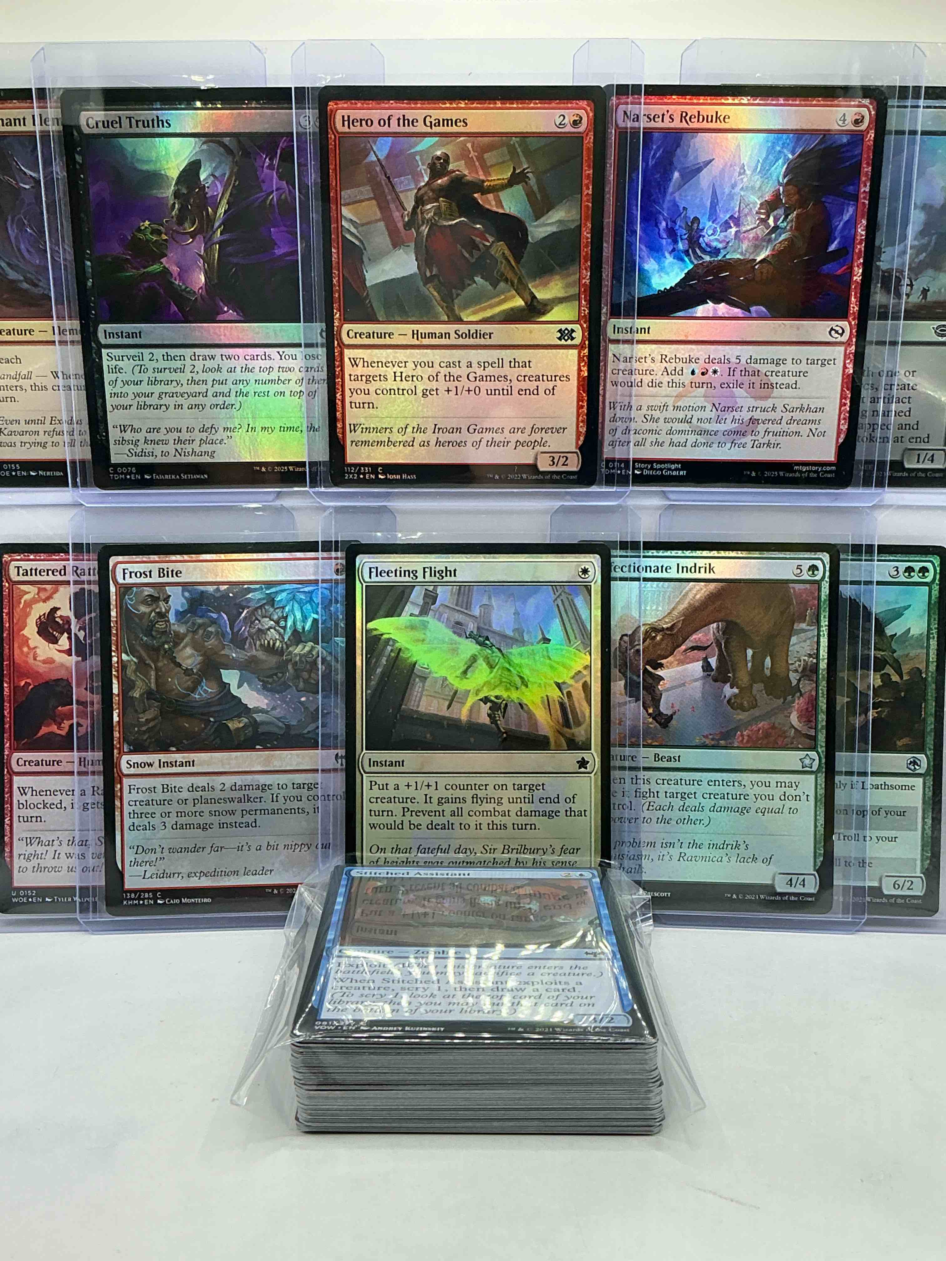 Magic The Gathering 50 Card Lot! Lot Includes 10 Rare Or Holo Foil Cards! All Cards In Excellent Condition! A Great Way To Join The MTG Craze!