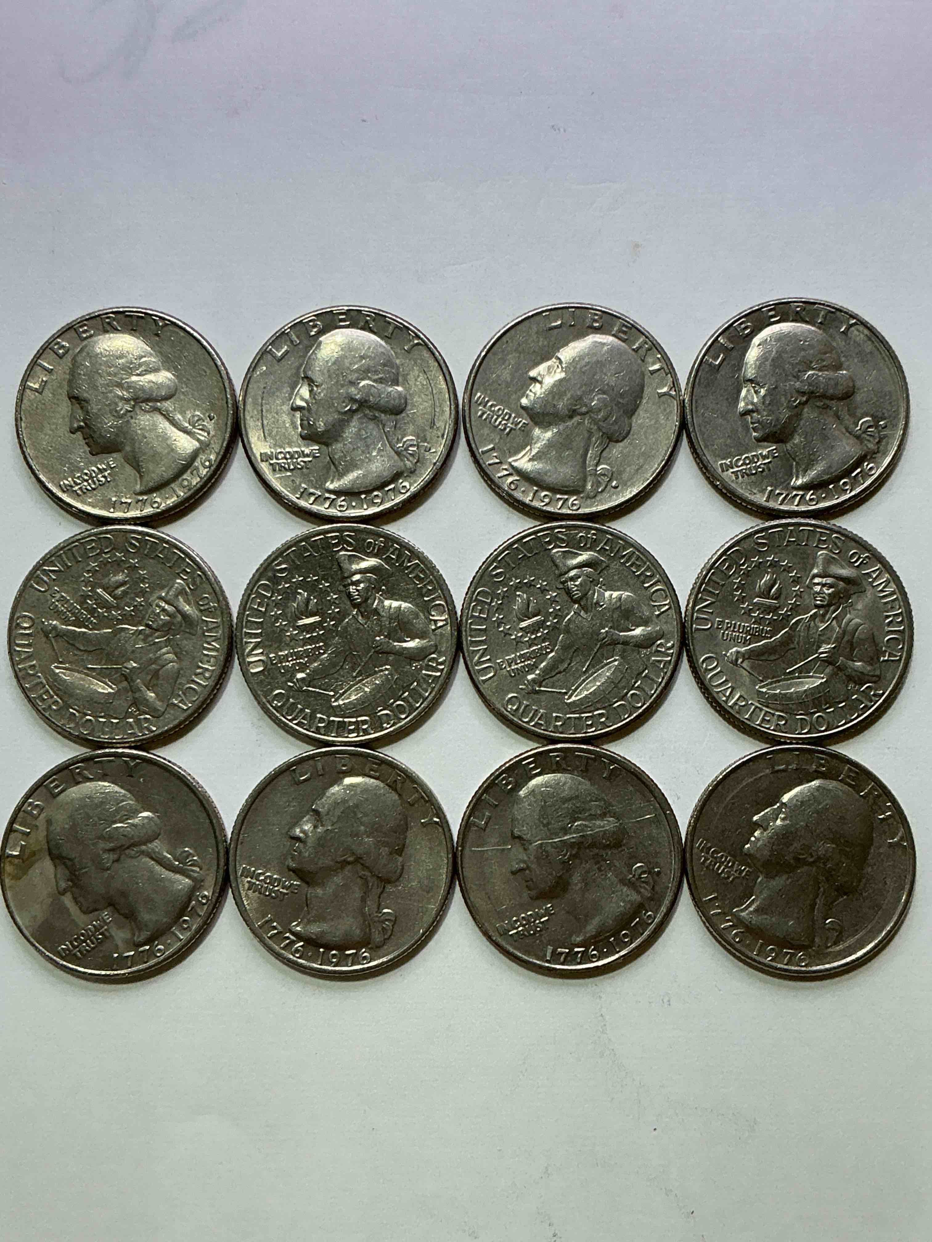 1976 Bicentennial Bliss! In 1976 The U.S. Mint Produced Coins Celebrating The 200 Year Anniversary Of America. Up For Auction Are Awesome Examples Of Quarters Produced For This... The Infamous 200 Year Anniversary Edition! Highly Desirable For Collectors! Own Pieces Of History & Get Ready For America's 250 Year Anniversary Coming Soon!