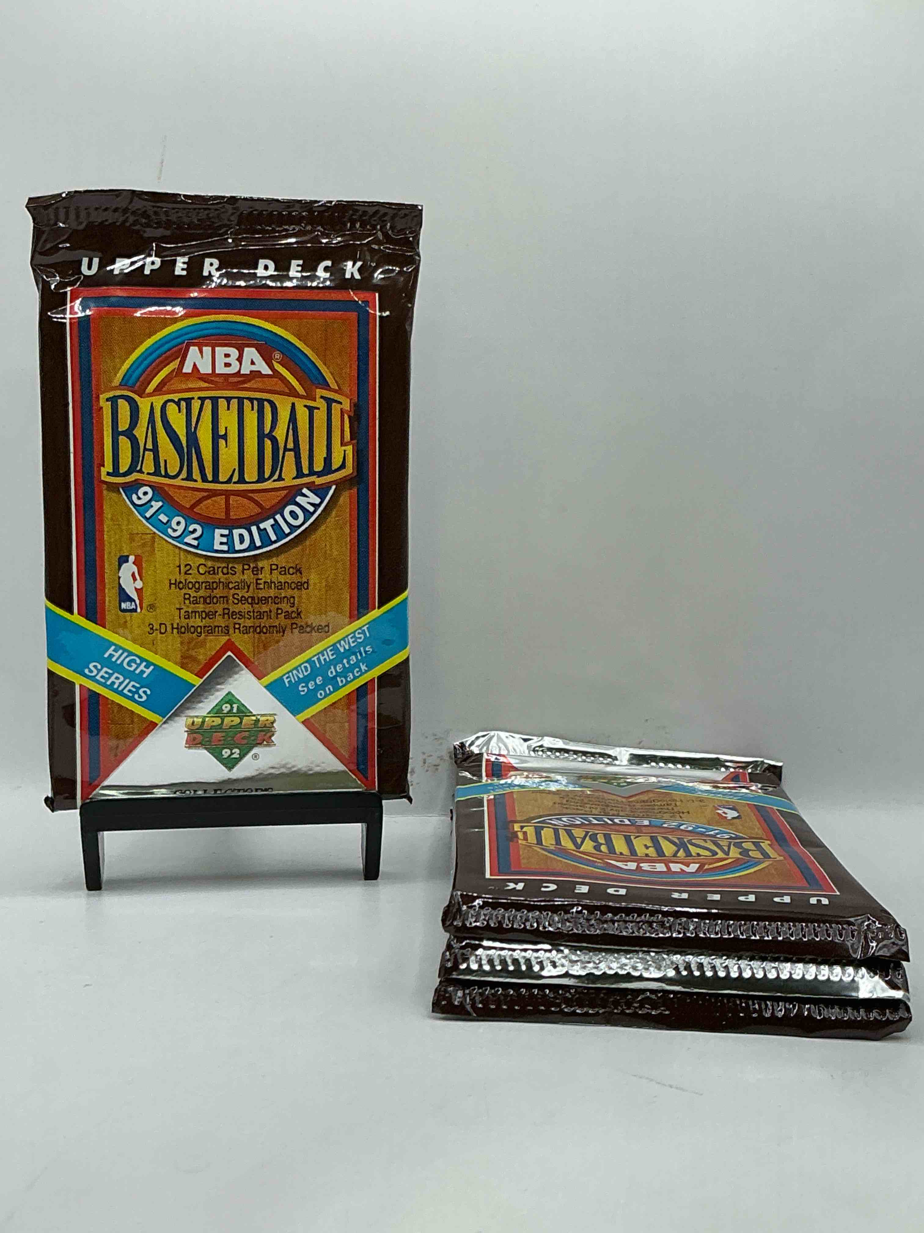 Michael Jordan?! 1991/92 NBA Upper Deck Basketball Sealed Sports Card Collectible Pack, Direct From Original Retail Case! Search For Valuable Michael Jordan #44, Magic vs. Jordan Card #34 & So Many Other Cool Cards! Hard To Find & Drying Up!