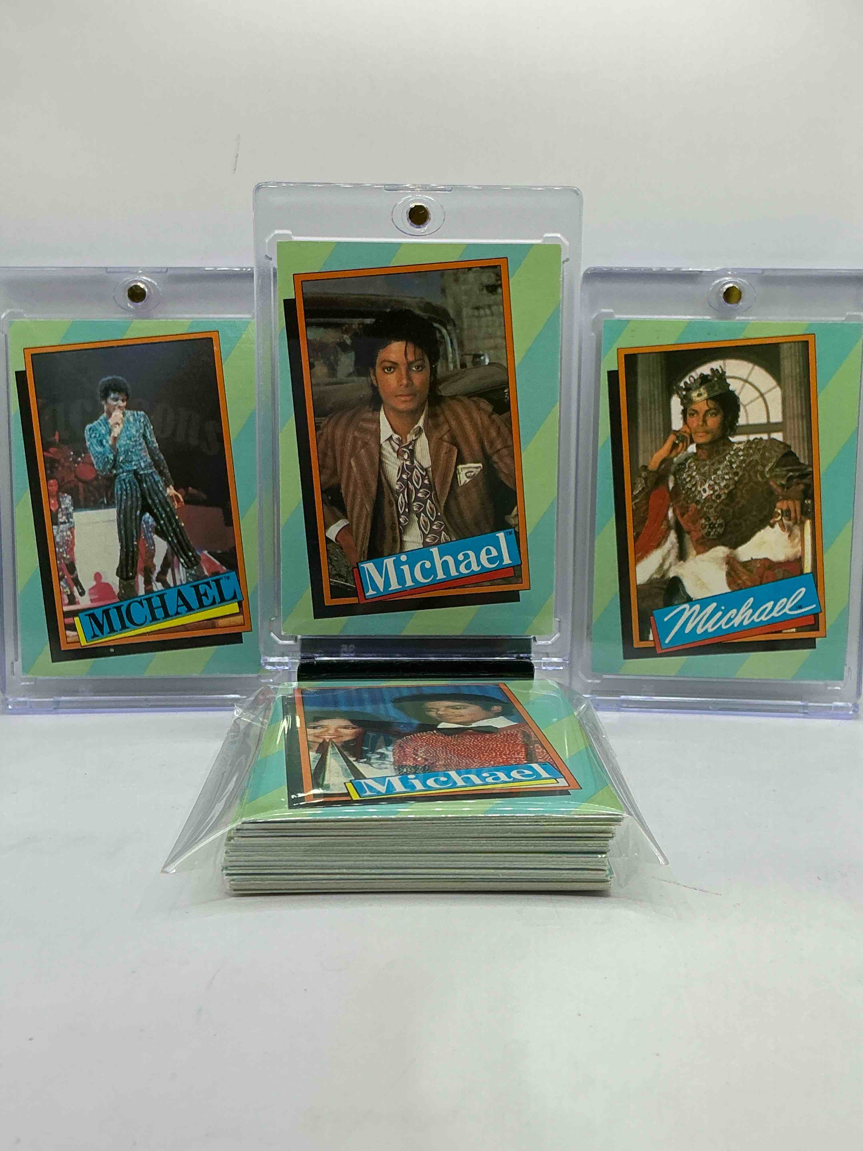 1984 Michael Jackson History! Complete Series Two 33 Card Michael Jackson Collector Card Set, Authentic Original From 1984! A Serious Collector Item Straight From The Height Of Michael Jackson Mania! Great Condition & Completely Original!