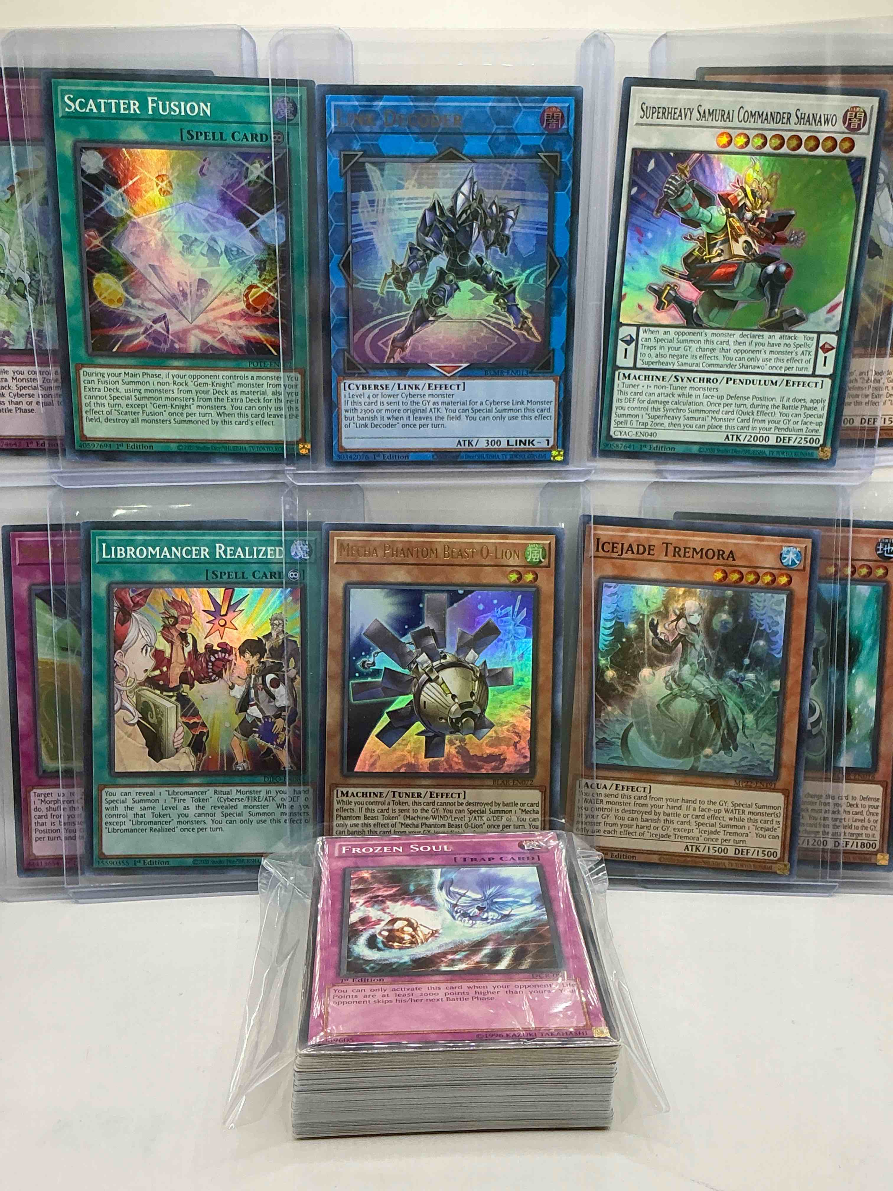 Condition photo showing New/Like New for yu-gi-oh 50 card lot! join the craze of yu-gi-oh with these awesome cards! this 50 card lot includes the big three yu-gi-oh category cards, monsters, spells & traps! this 50 card lot includes some of all three! wow! perfect time to start collecting!