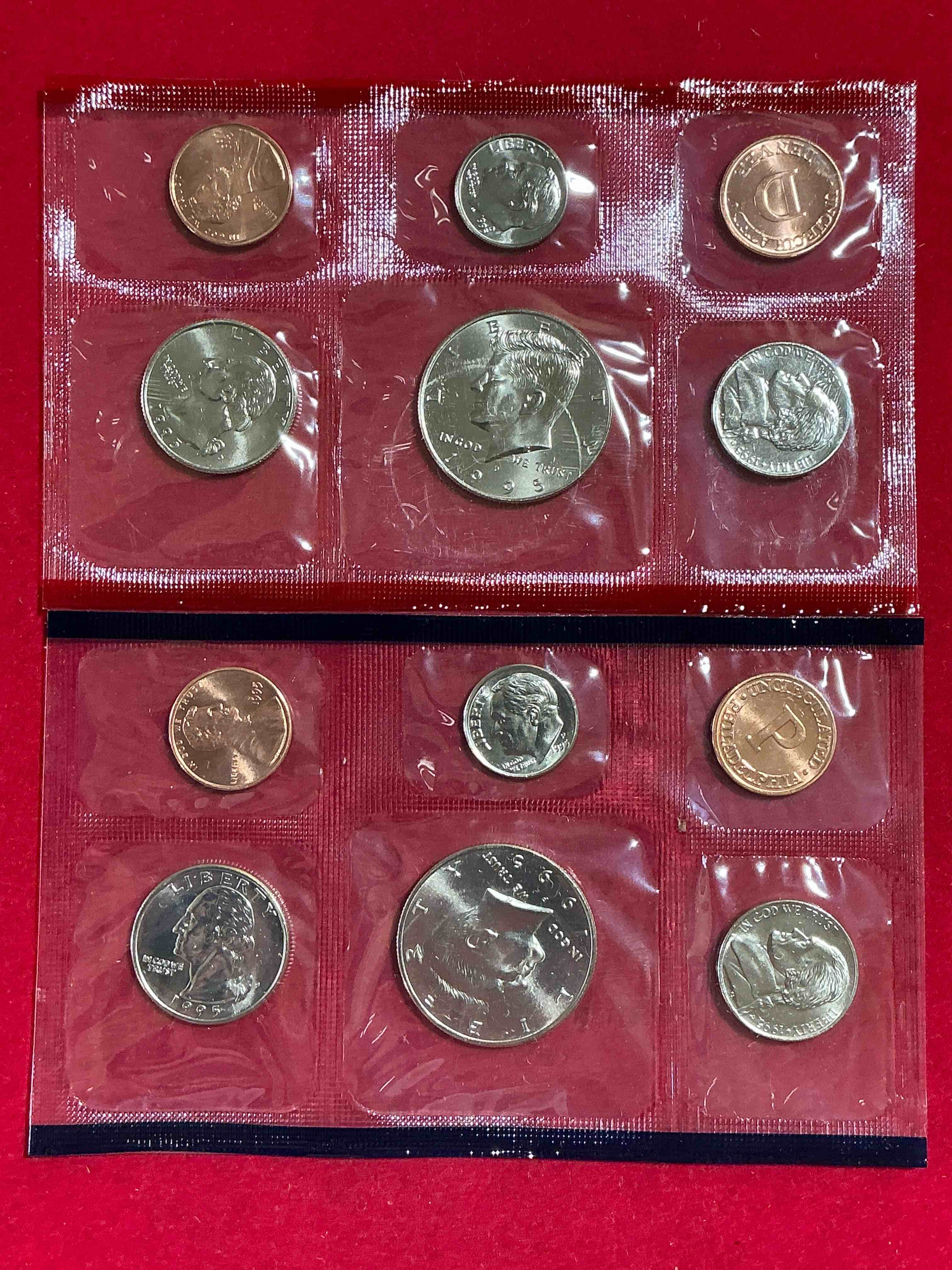 1996 uncirculated philadelphia & denver 12 coin mint combo! these beautiful, uncirculated coins are rare pieces of history! 1996 dimes, pennies half dollars, dollars, nickels & quarters!