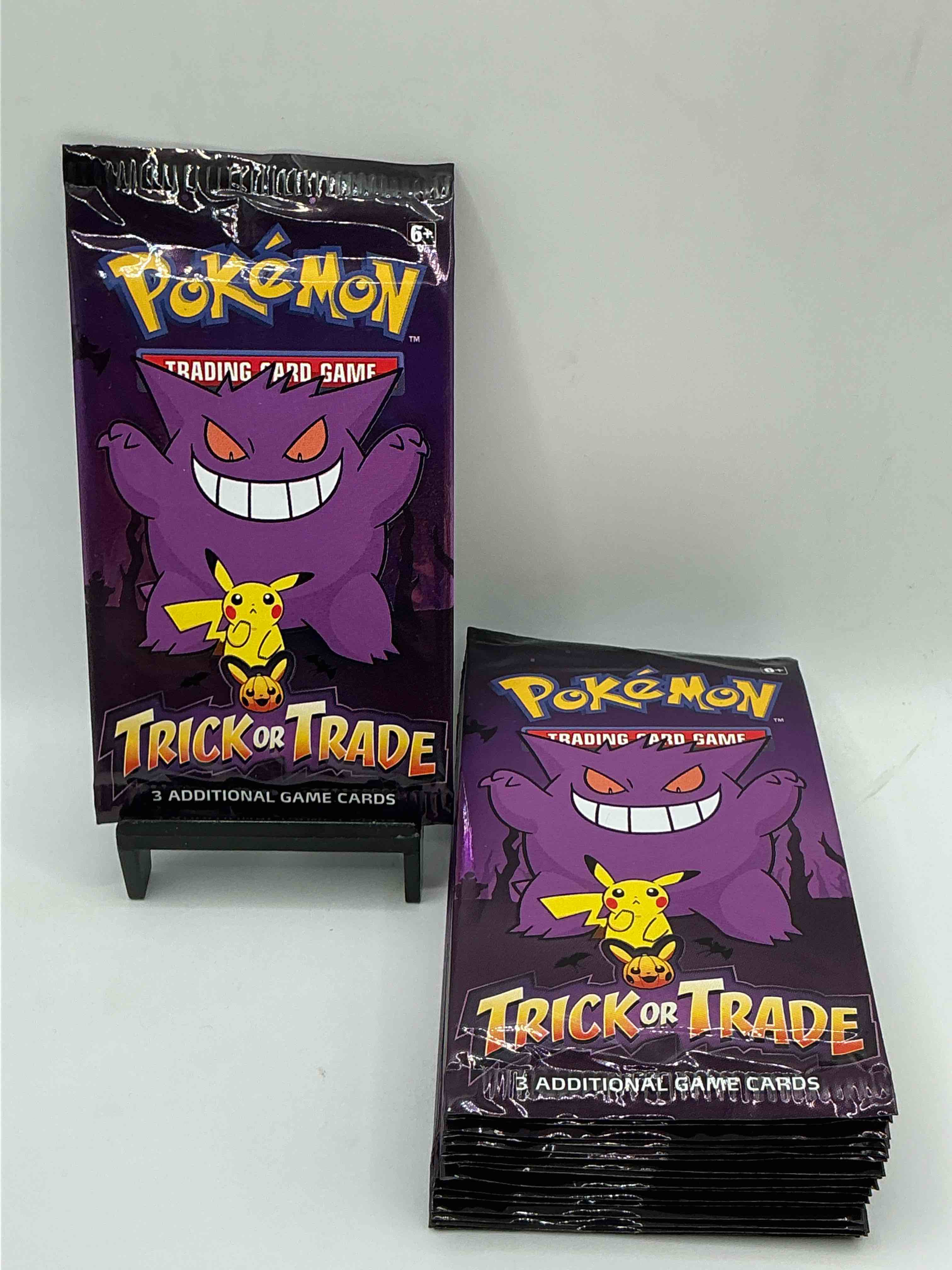 Pokémon Packs! Spooky Trick Or Trade Unopened Packs! 3 Cards Per Pack, From 2022! Look For Legendary Monsters!