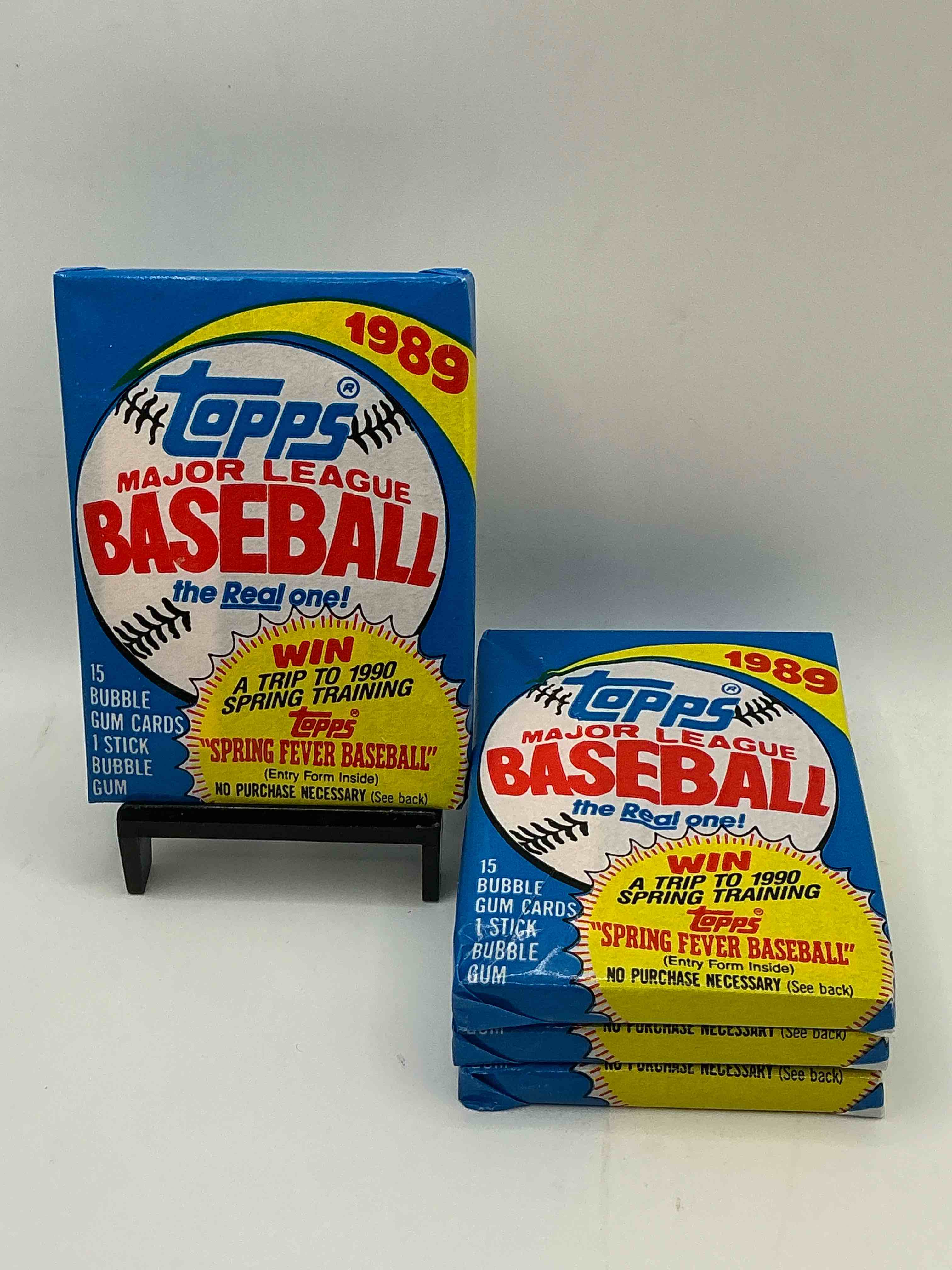 1989! Bo Jackson, Deion Sanders, Don Mattingly & More! Insane 1989 Topps Baseball Unopened Sports Card Collectible Wax Packs! Direct From Original Retail Case! Search For Valuable Randy Johnson Rookies!