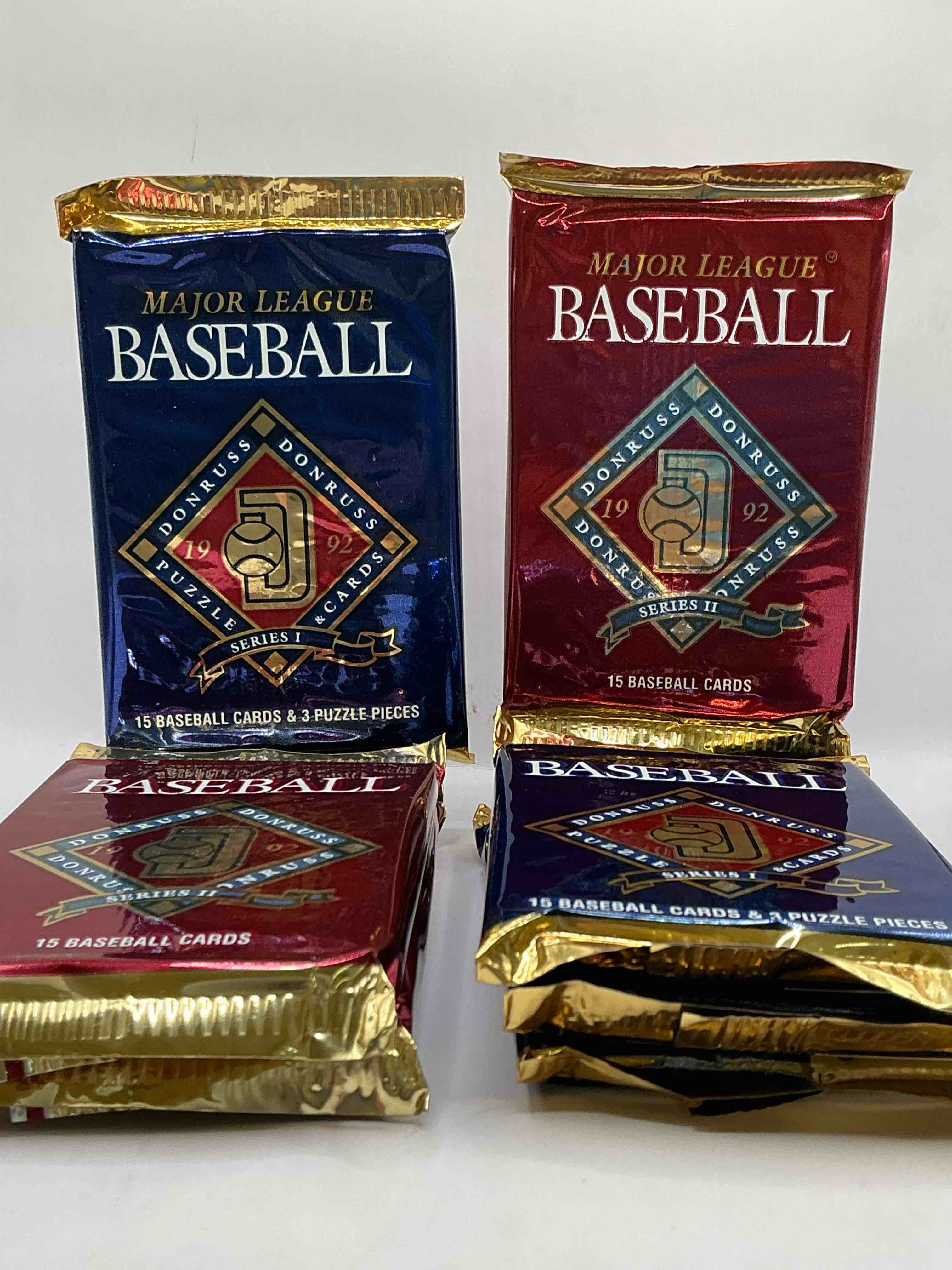 1992 Donruss Baseball Series 1 and 2 Unopened Sealed Sports Card Pack, Direct From Original Sealed Retail Case! Search for Valuable Cards From Ricky Henderson & Noian Ryan & So Much Morel also, Search For 1 of 5000 Personally Autographed Cal Ripken Jr. Cards Randomly Inserted!