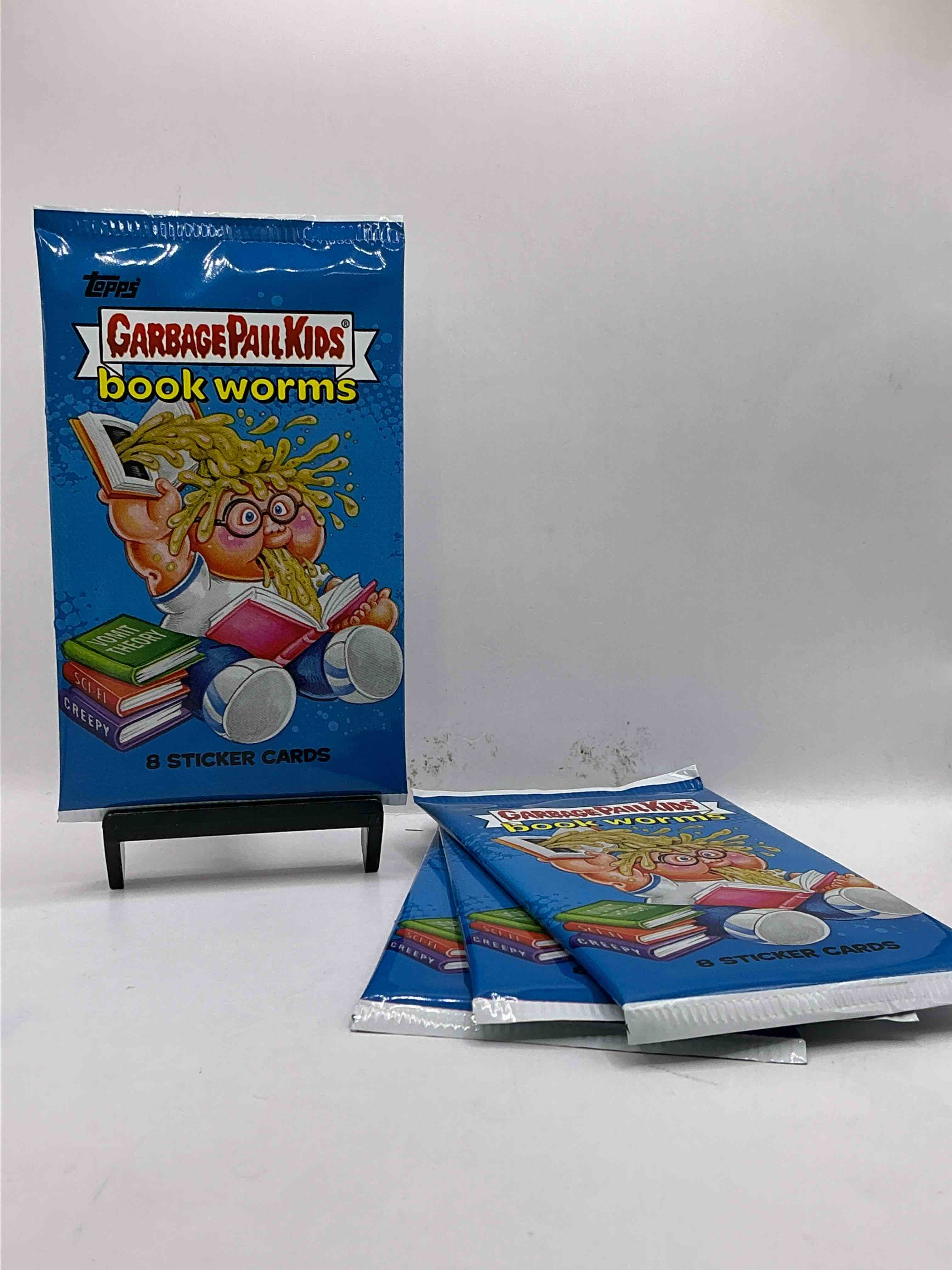 Rare! Garbage Pail Kids! 2022 Unopened Packs Of Rare Collectible Garbage Pail Kids Cards! 8 Sticker Cards Per Pack & Ultra Cool!