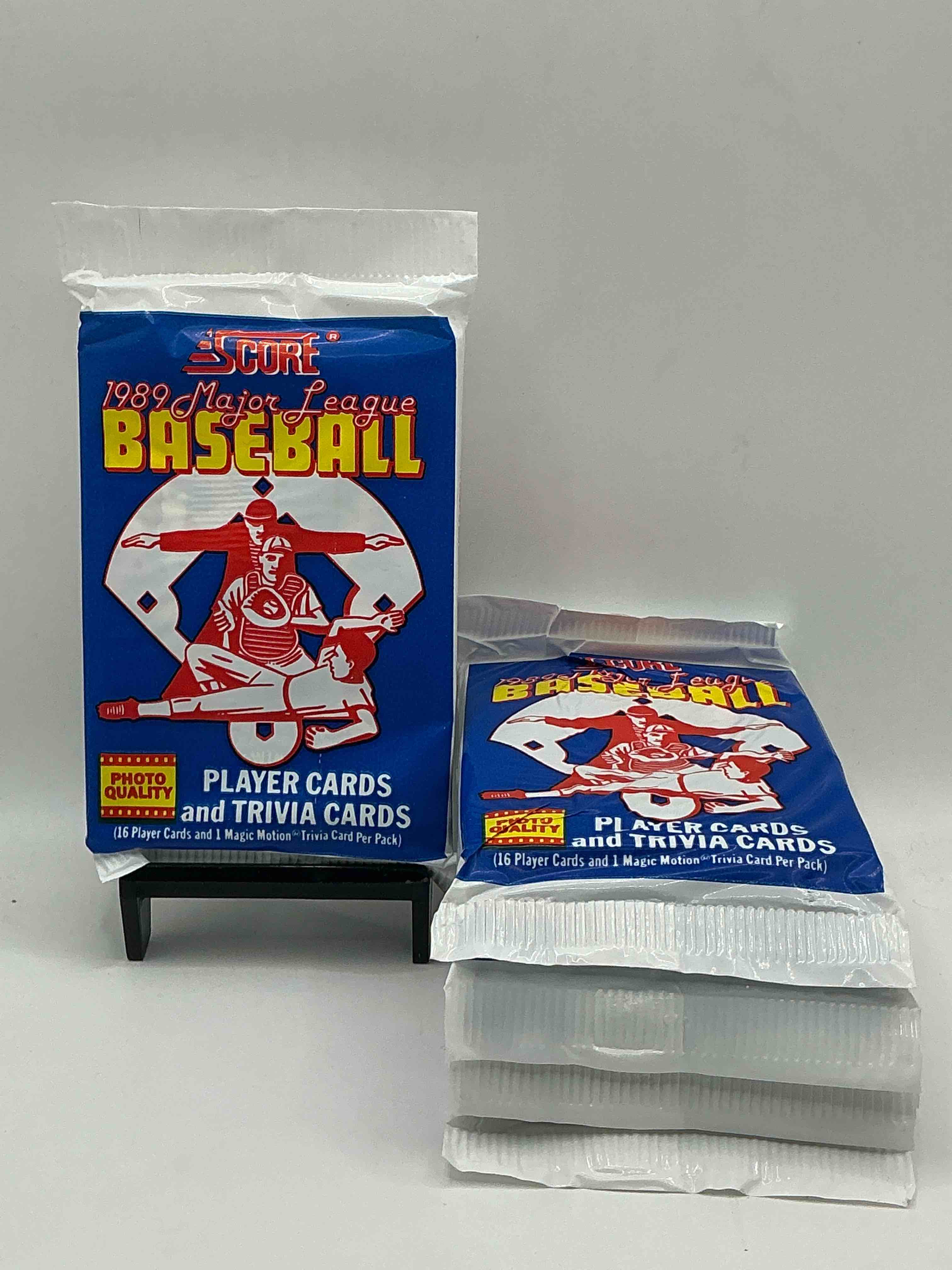 1989 Score Baseball Sealed Sports Collectible Card Pack, Direct From Original Retail Case! Search For Valuable Don Mattingly #1 & So Many Cool Nostalgic 80's Players!