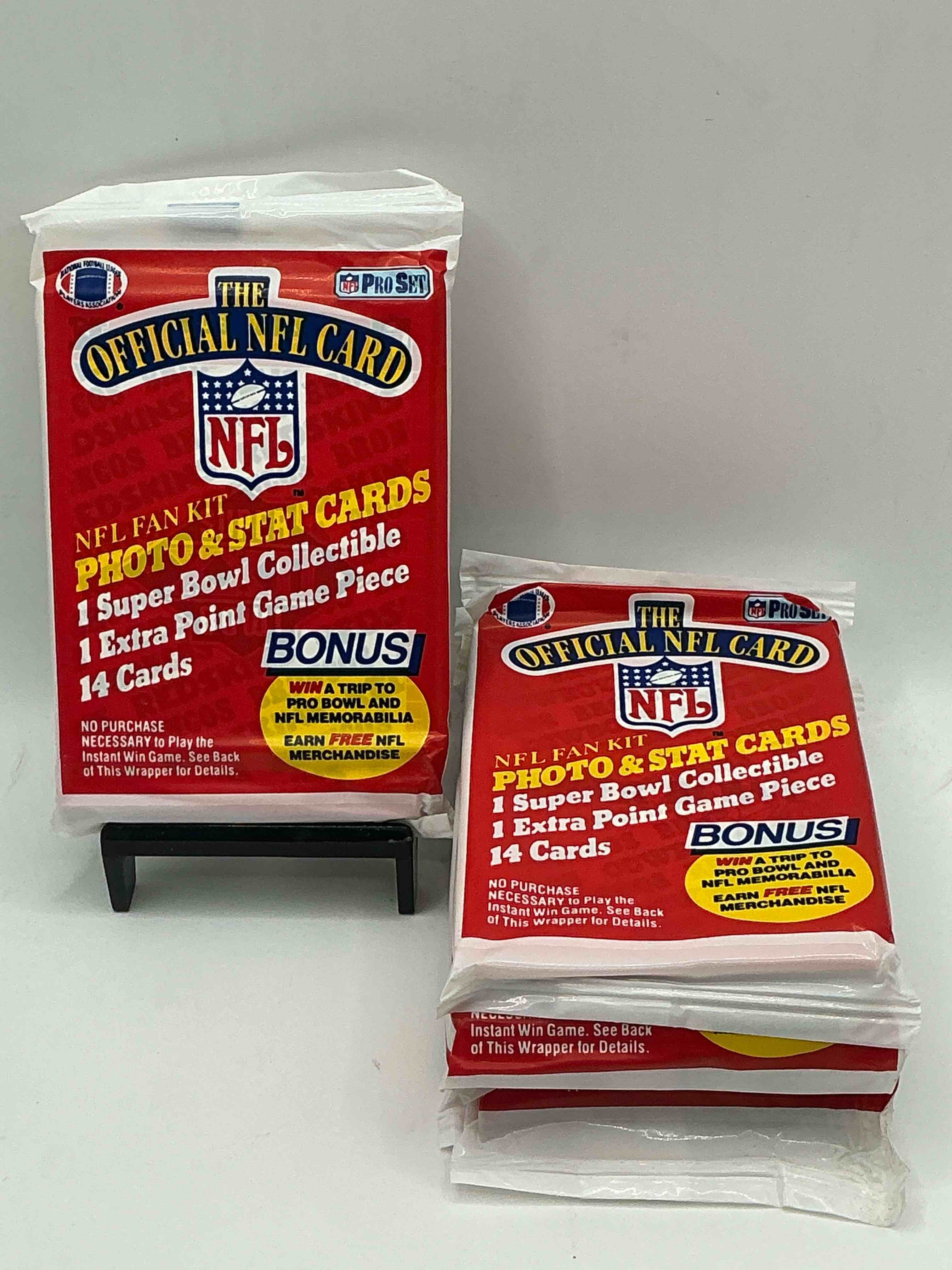 Loaded! 1989 Pro Set Football Sealed Card Pack, Direct From Original Retail Case!Highly Sought After By Collectors As This Year Is Loaded With High Profile Rookies!Search For Rookie Cards From Barry Sanders, Deion Sanders, Troy Aikman, Michael Irvin & Much More! Getting Hard To Find!