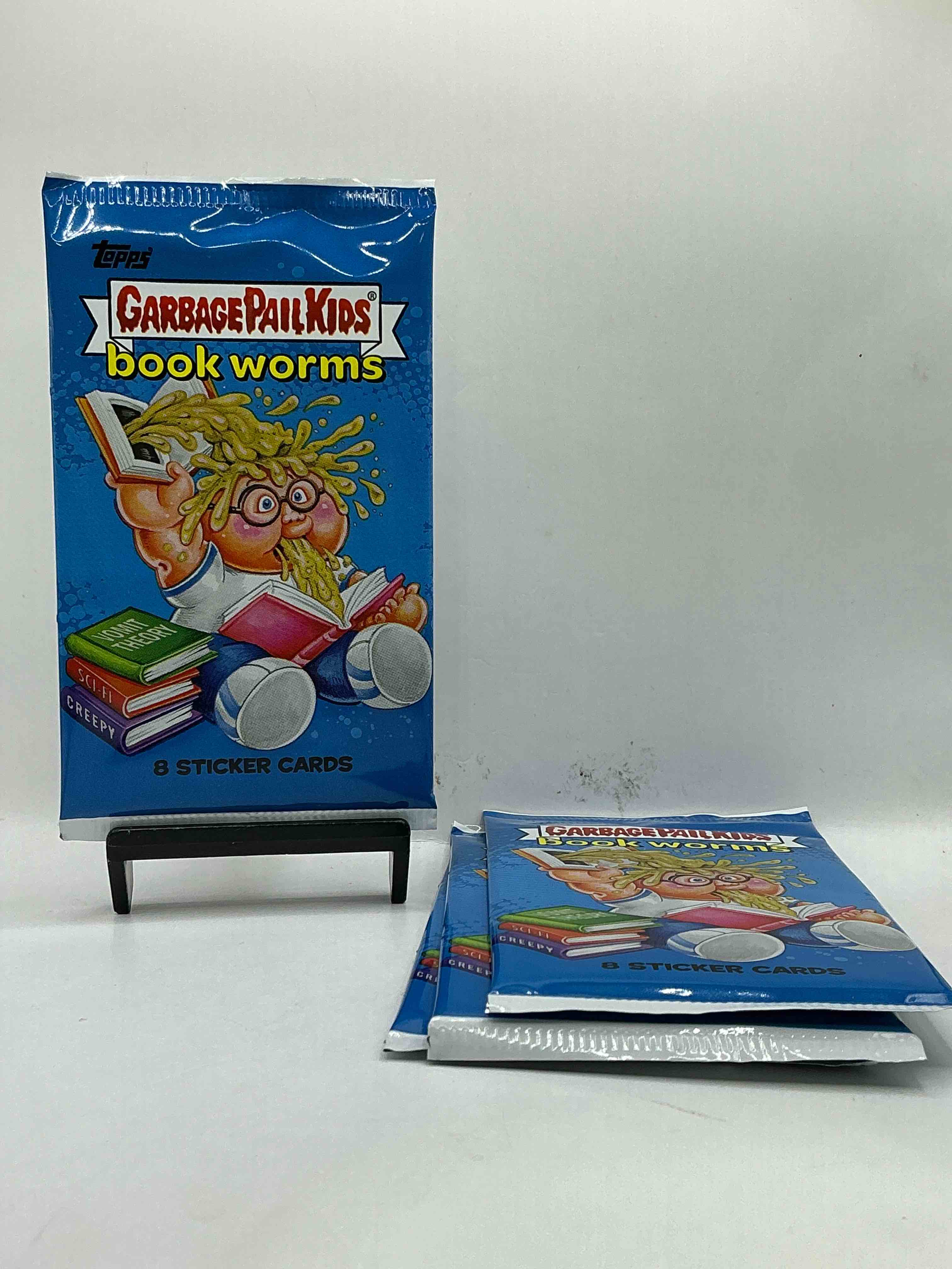 Rare! Garbage Pail Kids! 2022 Unopened Packs Of Rare Collectible Garbage Pail Kids Cards! 8 Sticker Cards Per Pack & Ultra Cool!