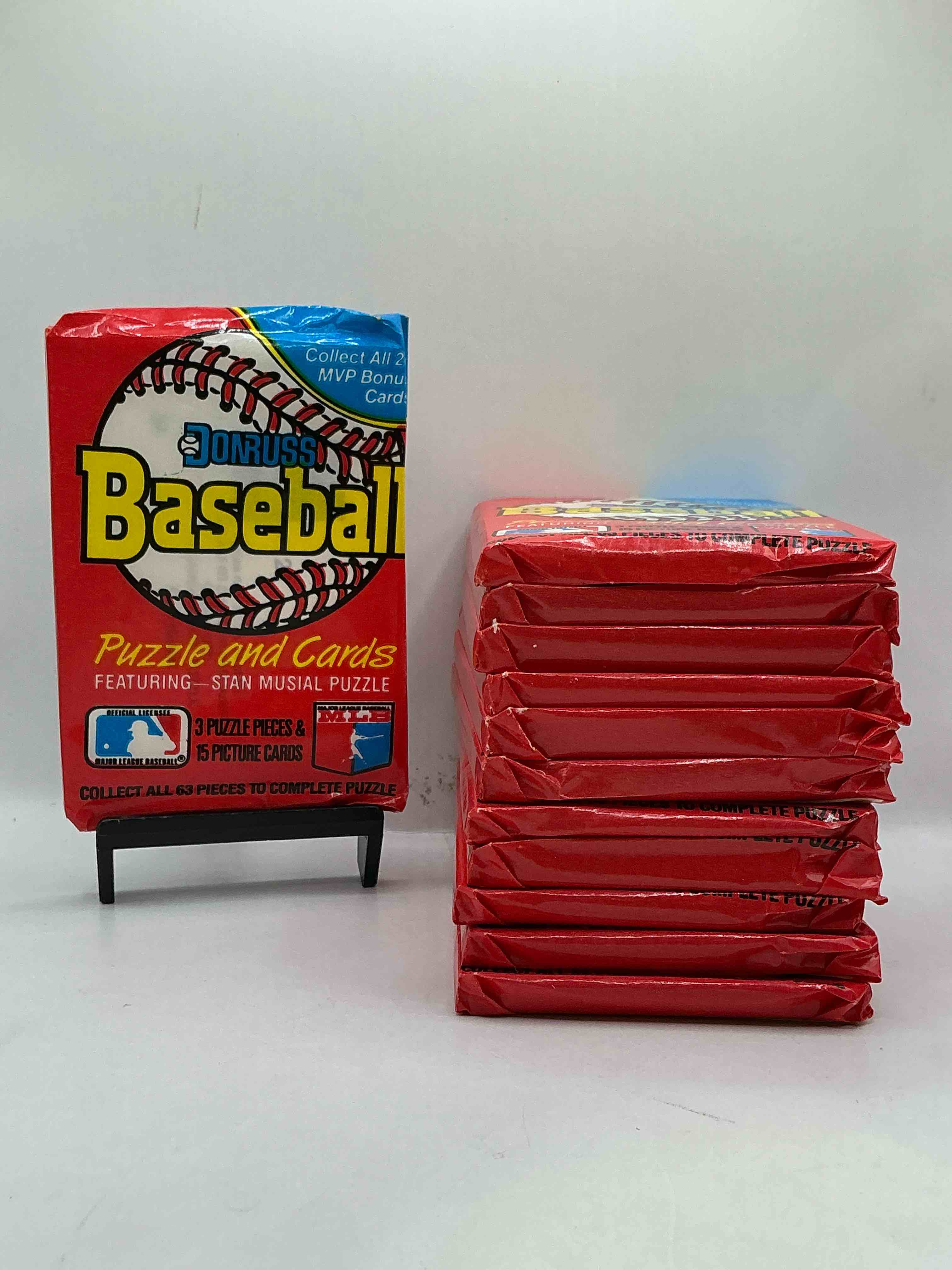 1988 donruss baseball unopened sports card wax packs, direct from original box!search for valuable don mattingly & nolan ryan cards!
