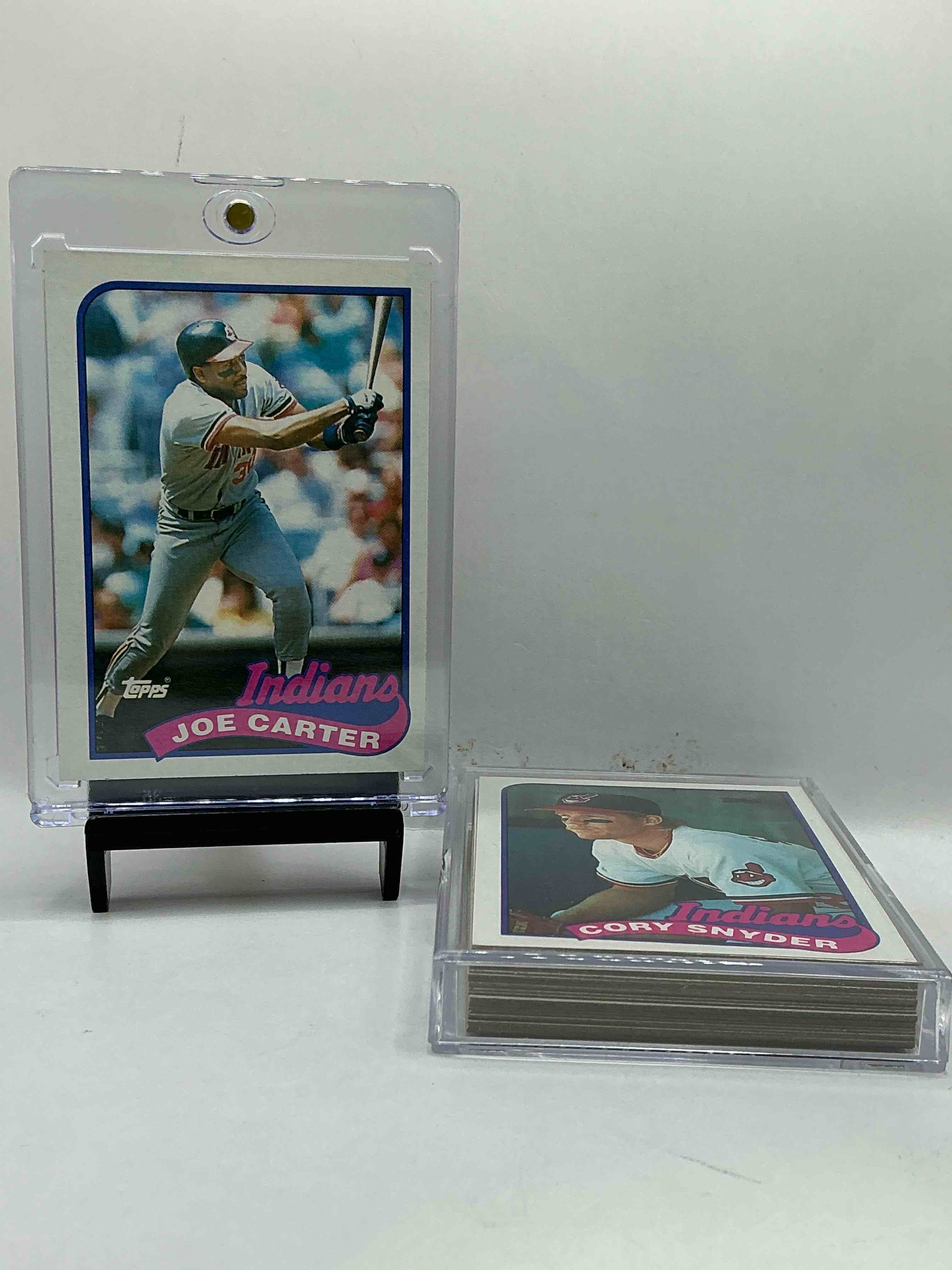 What A Great Year! 1989 Indians! Cleveland Craziness! Legends Inside! Indians Team Set With Some Stars & Legends, Perfect Addition To Any Card Collection! Super Rare, Collect The, All!