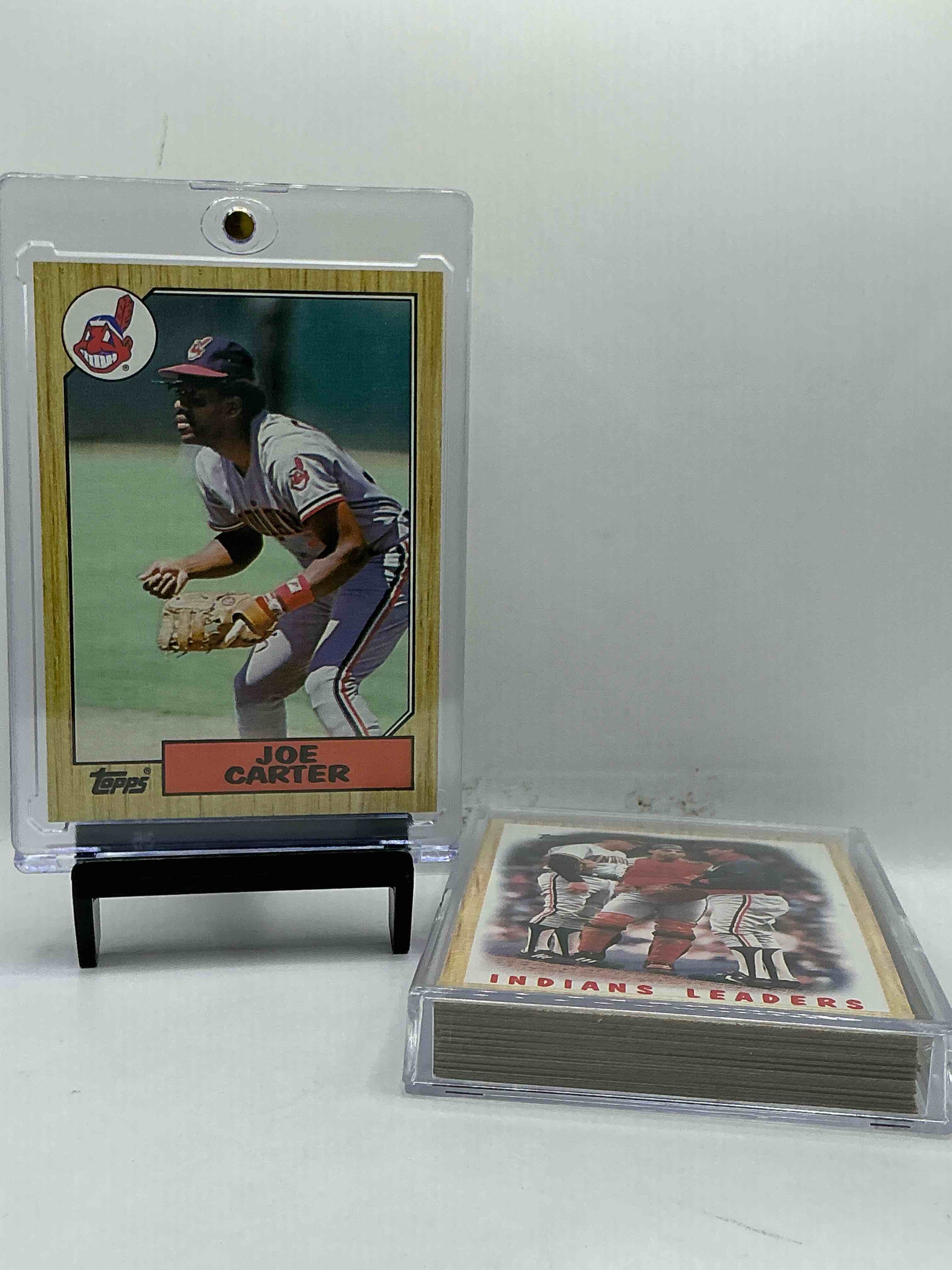 Baseball Season! 1987 Indians! Cleveland Craziness! Legends Inside! Indians Team Set With Some Stars & Legends, Perfect Addition To Any Card Collection! Super Rare, Collect The, All!