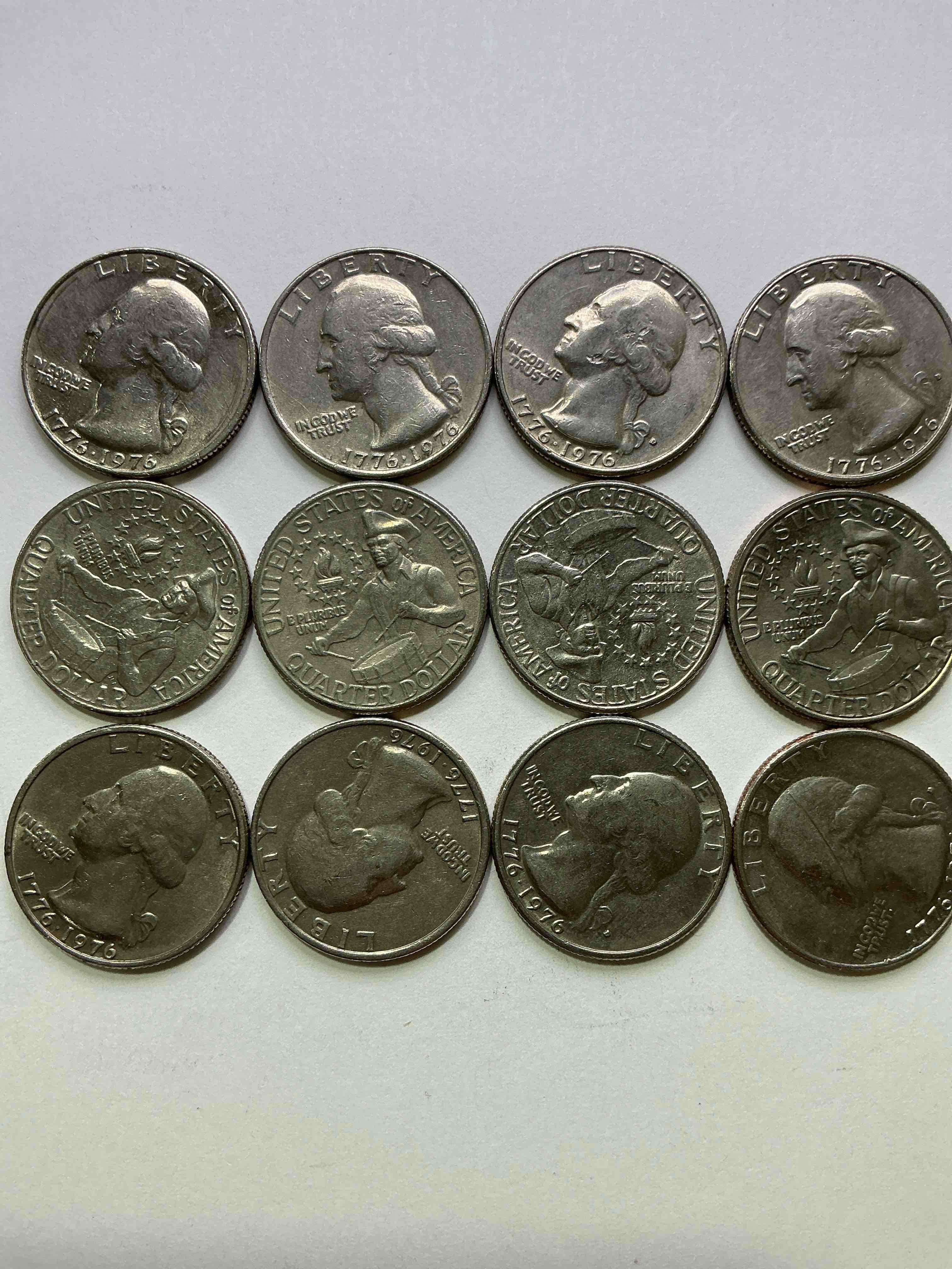 1976 Bicentennial Bliss! In 1976 The U.S. Mint Produced Coins Celebrating The 200 Year Anniversary Of America. Up For Auction Are Awesome Examples Of Quarters Produced For This... The Infamous 200 Year Anniversary Edition! Highly Desirable For Collectors! Own Pieces Of History & Get Ready For America's 250 Year Anniversary Coming Soon!