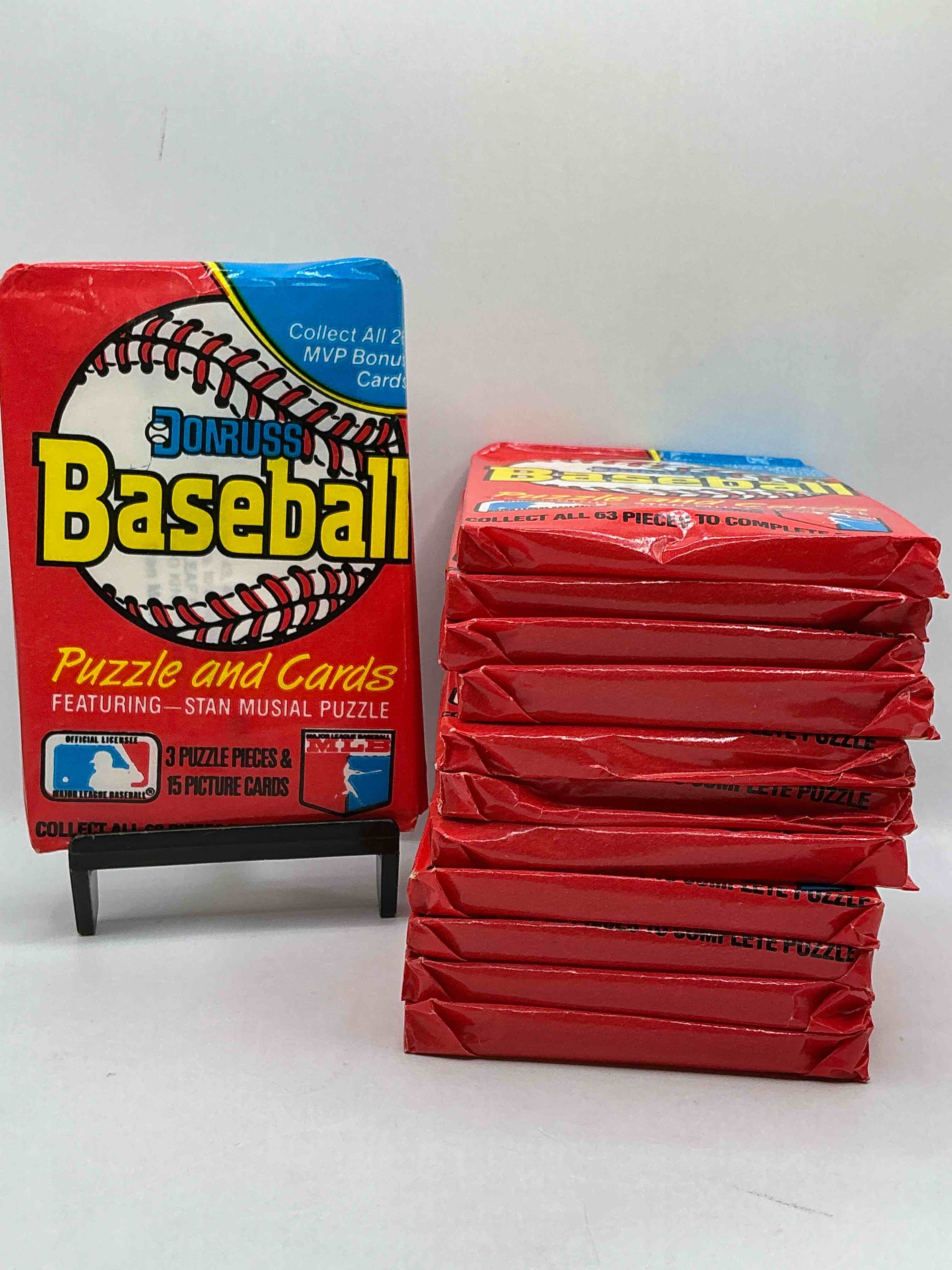 1988 donruss baseball unopened sports card wax packs, direct from original box!search for valuable don mattingly & nolan ryan cards!