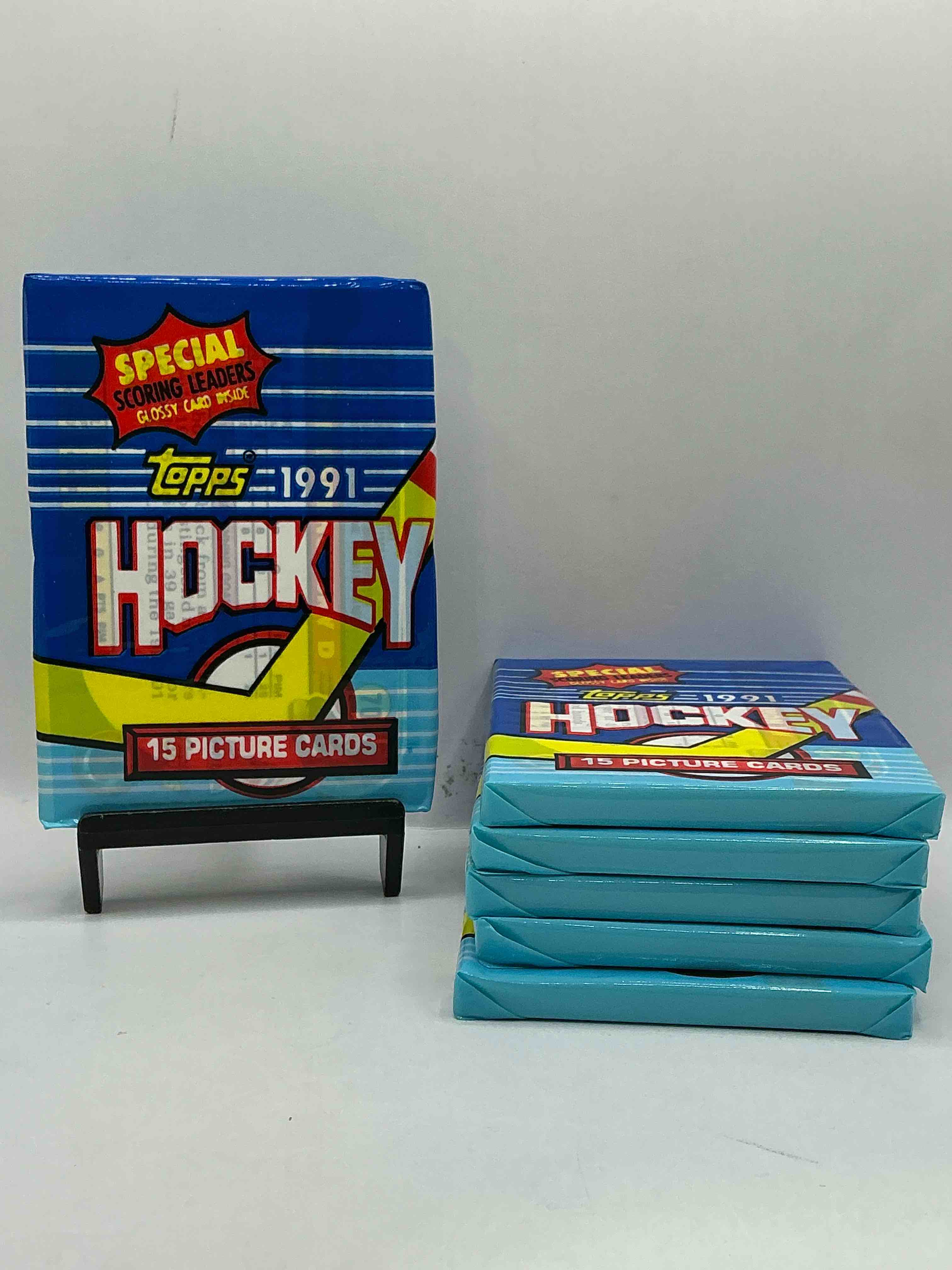 hockey insanity! wow! 1991-92 nhl topps premiere edition! look for all of your favorite stars from the 90’s in these rare packs!