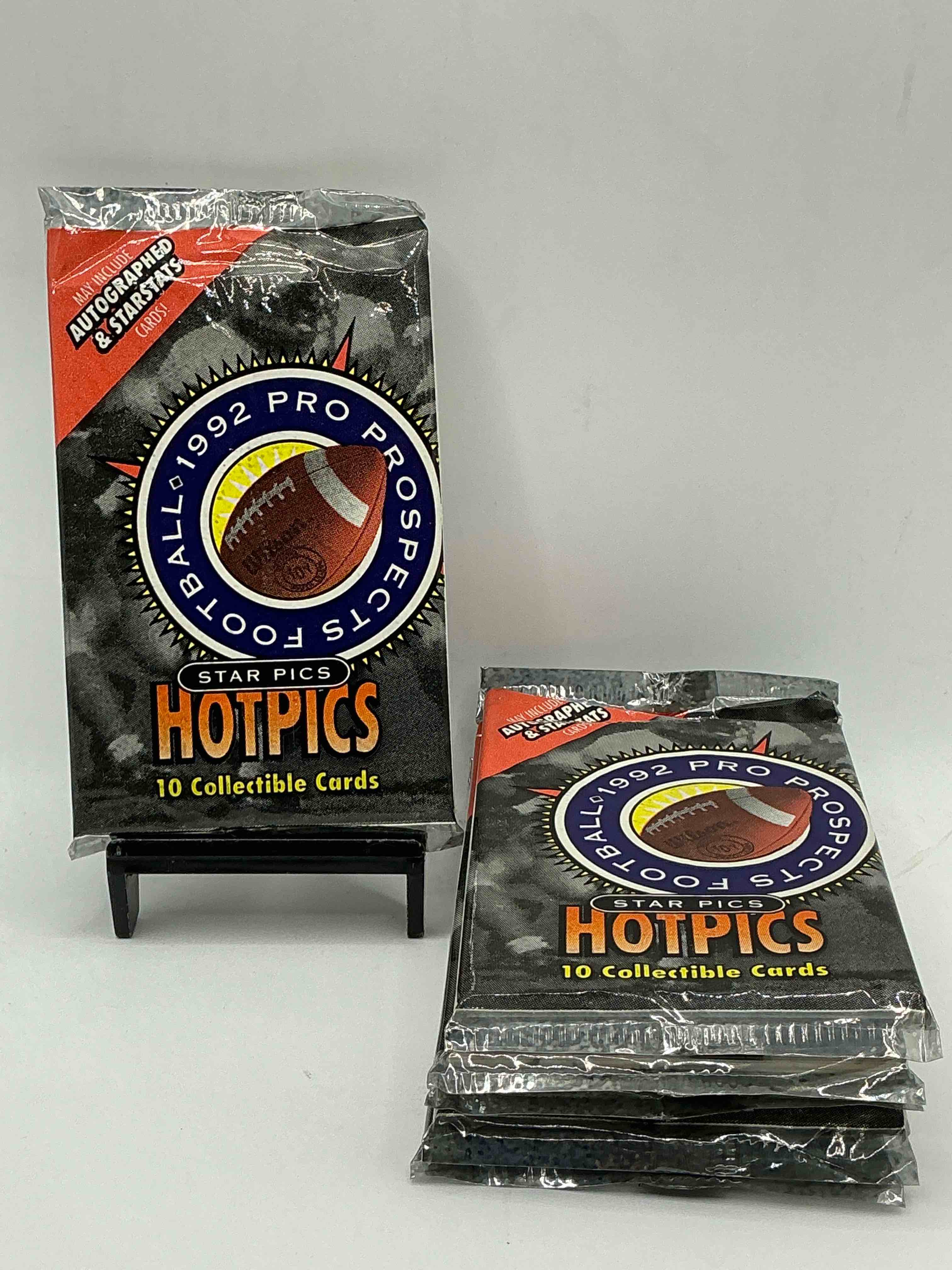 nfl pro set! wow! 1992 series ii football cards! possible rice, montana, elway, sanders, jackson & more! search for limited edition randomly inserted hof 2000 stamped collectibles!