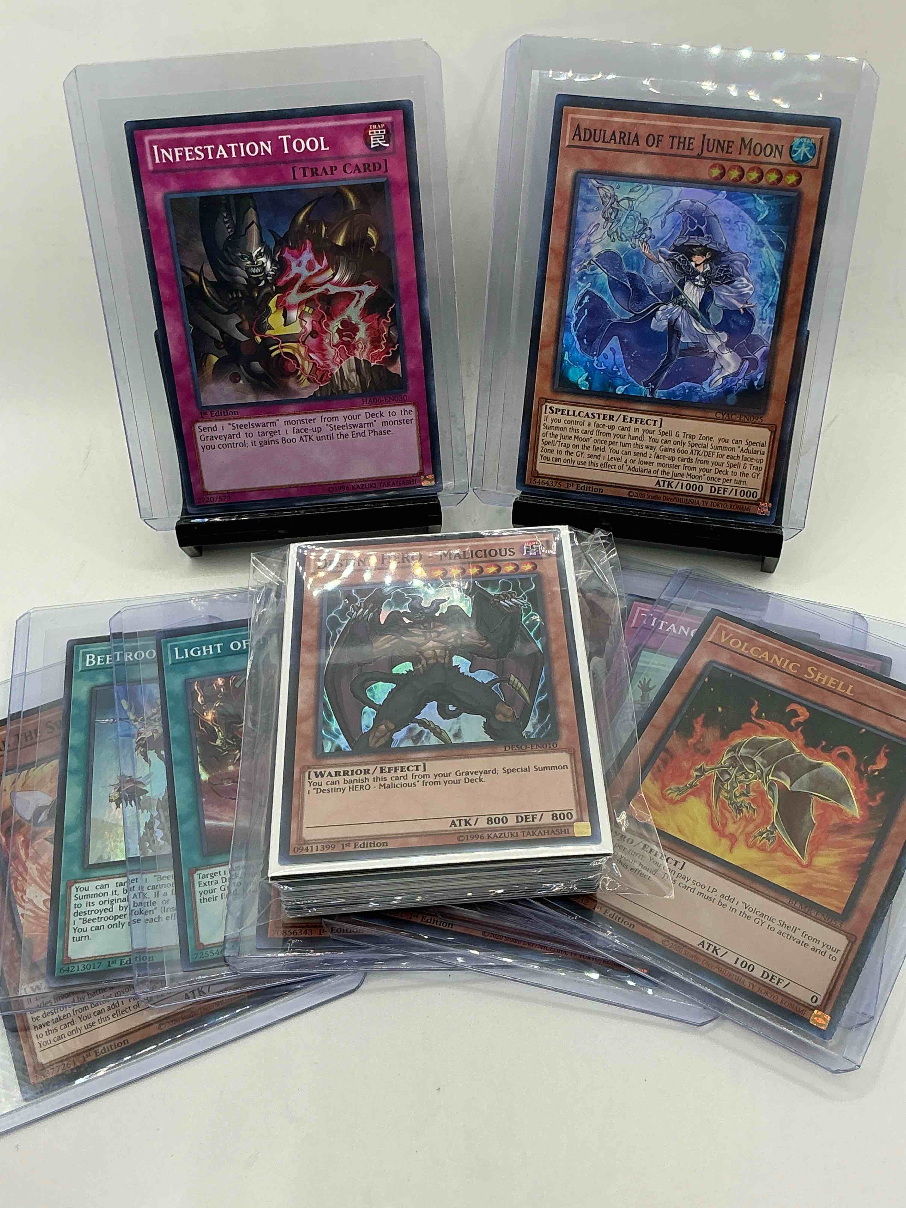 Yu-Gi-Oh 50 Card Lot! Join The Craze Of Yu-Gi-Oh With These Awesome Cards! This 50 Card Lot Includes The Big Three Yu-Gi-Oh Category Cards, Monsters, Spells & Traps! This 50 Card Lot Includes Some Of All Three! WOW! Perfect Time To Start Collecting! 