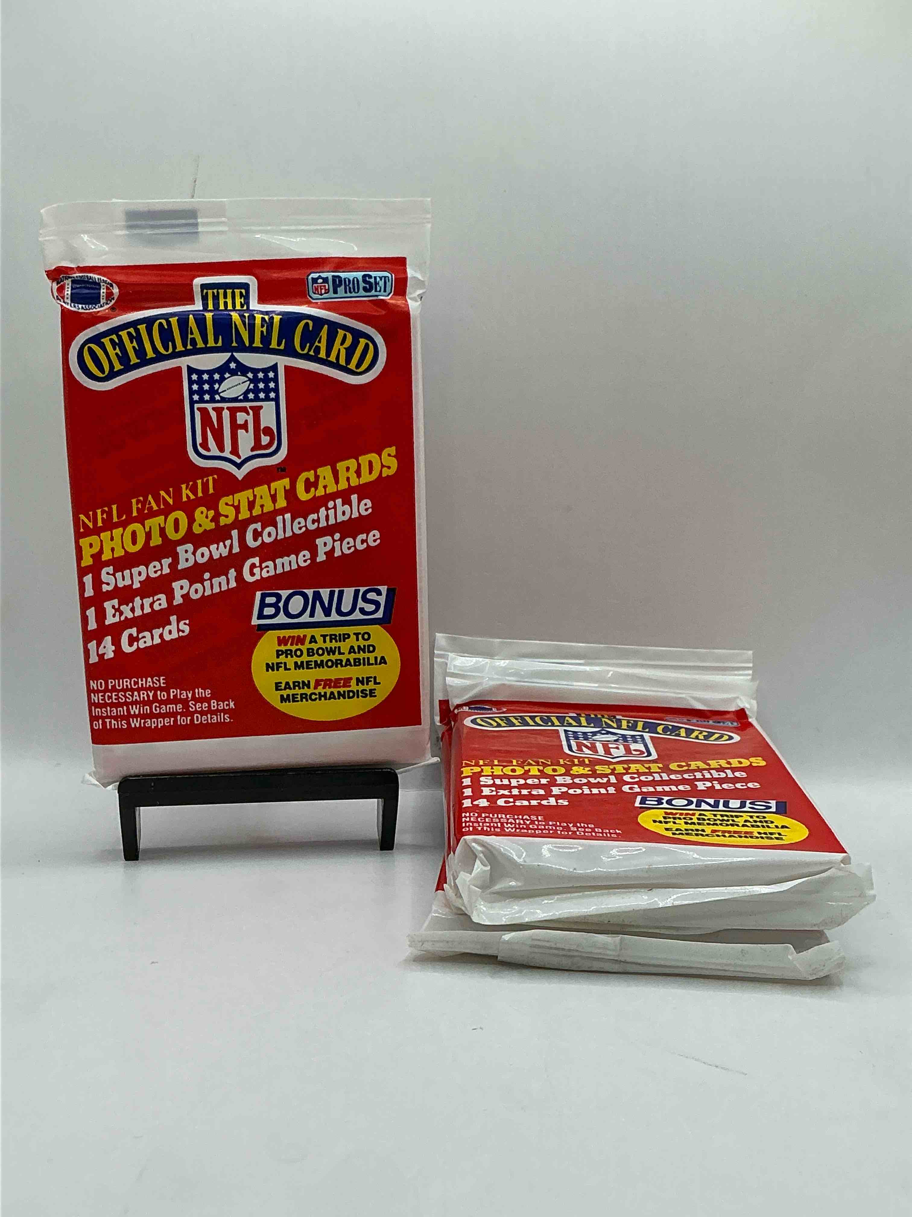 loaded! 1989 pro set football sealed card pack, direct from original retail case!highly sought after by collectors as this year is loaded with high profile rookies!search for rookie cards from barry sanders, deion sanders, troy aikman, michael irvin & much more! getting hard to find!