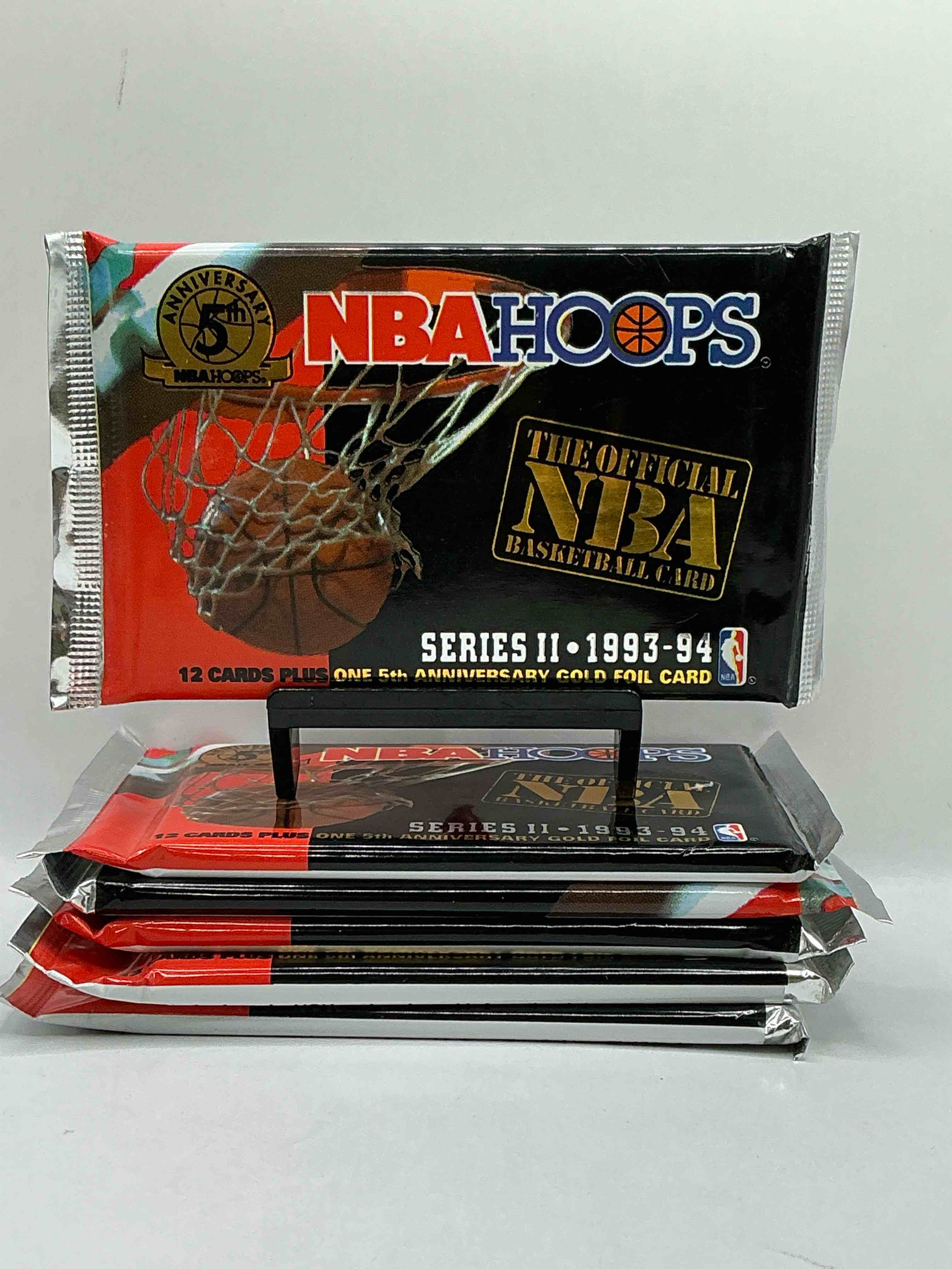 michael jordan!? 90’s basketball stars!! nba hoops premium series ii basketball packs! 1993-94 edition hoops packs! these beautiful packs are getting to be very hard to find. these premiere edition card packs are rare & super cool! look for michael jordan, david robinson, dennis rodman & so many more 80’s & 90’s legends!