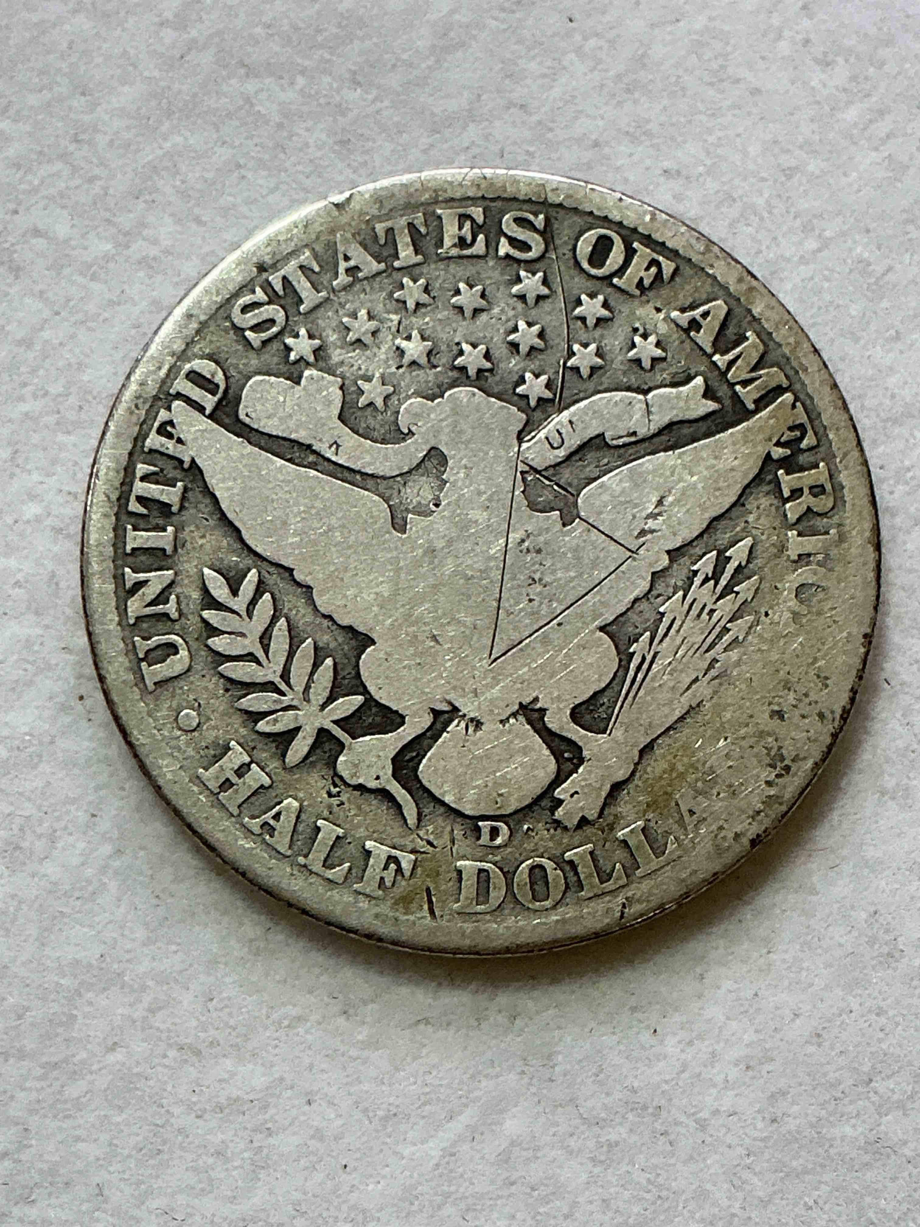 Condition photo showing Good Condition for world war i era american silver! barber quarter from the world war i era! these quarters are 90% fine us silver & super rare, even more rare with wwi era dates! beautiful & circulated! perfect addition to any collection!