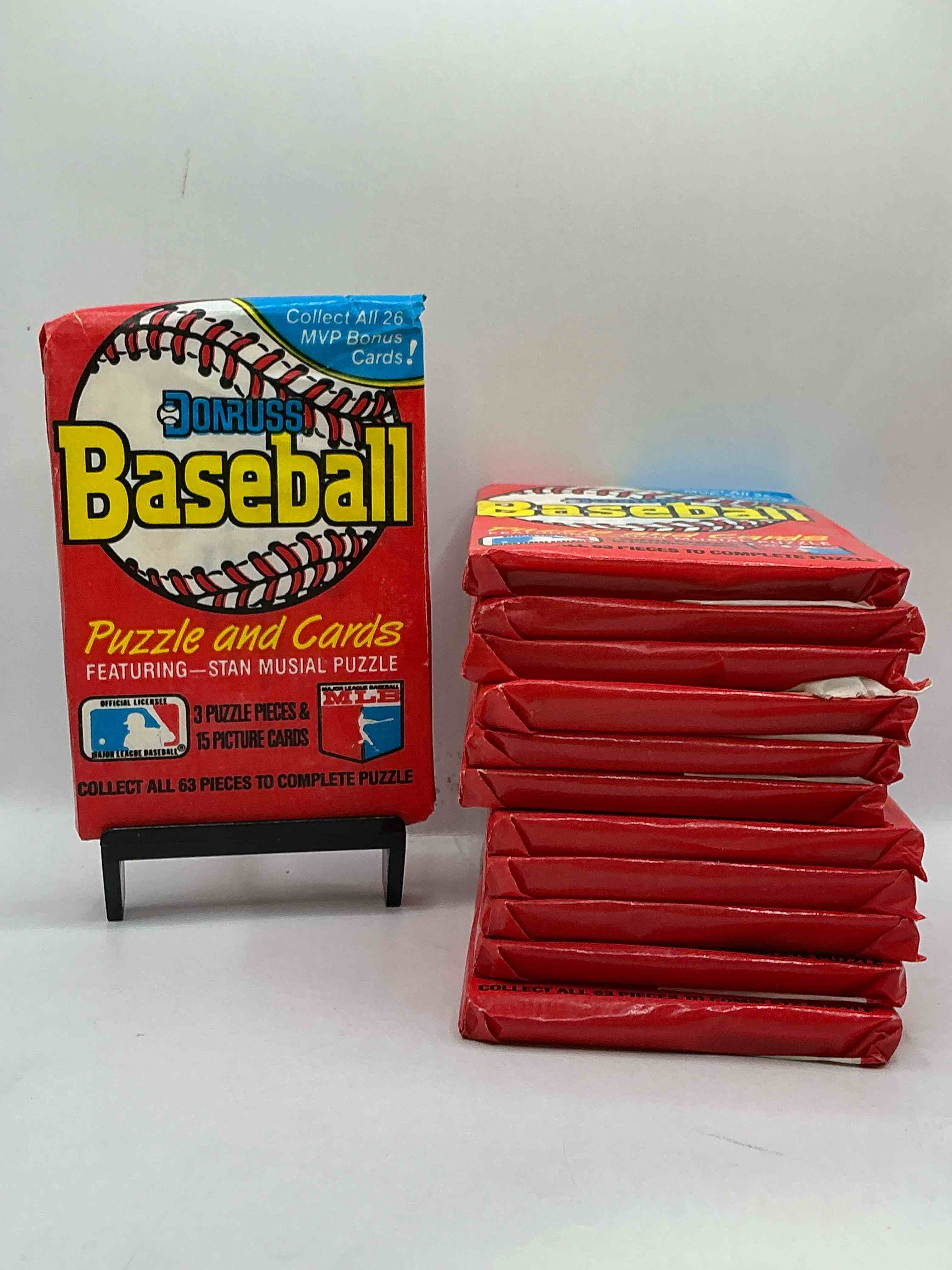 1988 donruss baseball unopened sports card wax packs, direct from original box!search for valuable don mattingly & nolan ryan cards!
