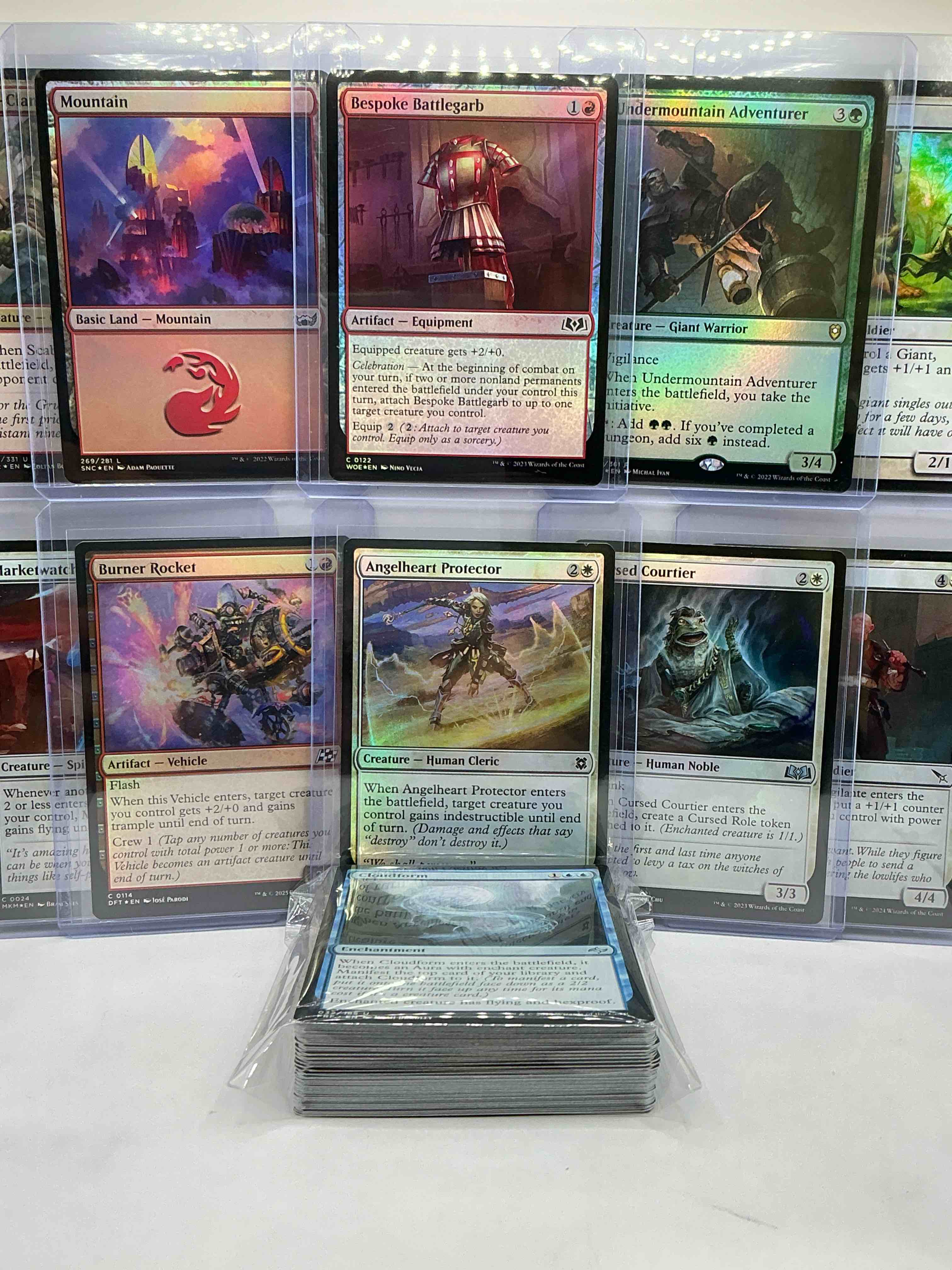 Magic The Gathering 50 Card Lot! Lot Includes 10 Rare Or Holo Foil Cards! All Cards In Excellent Shape Condition! A Great Way To Join The MTG Craze!