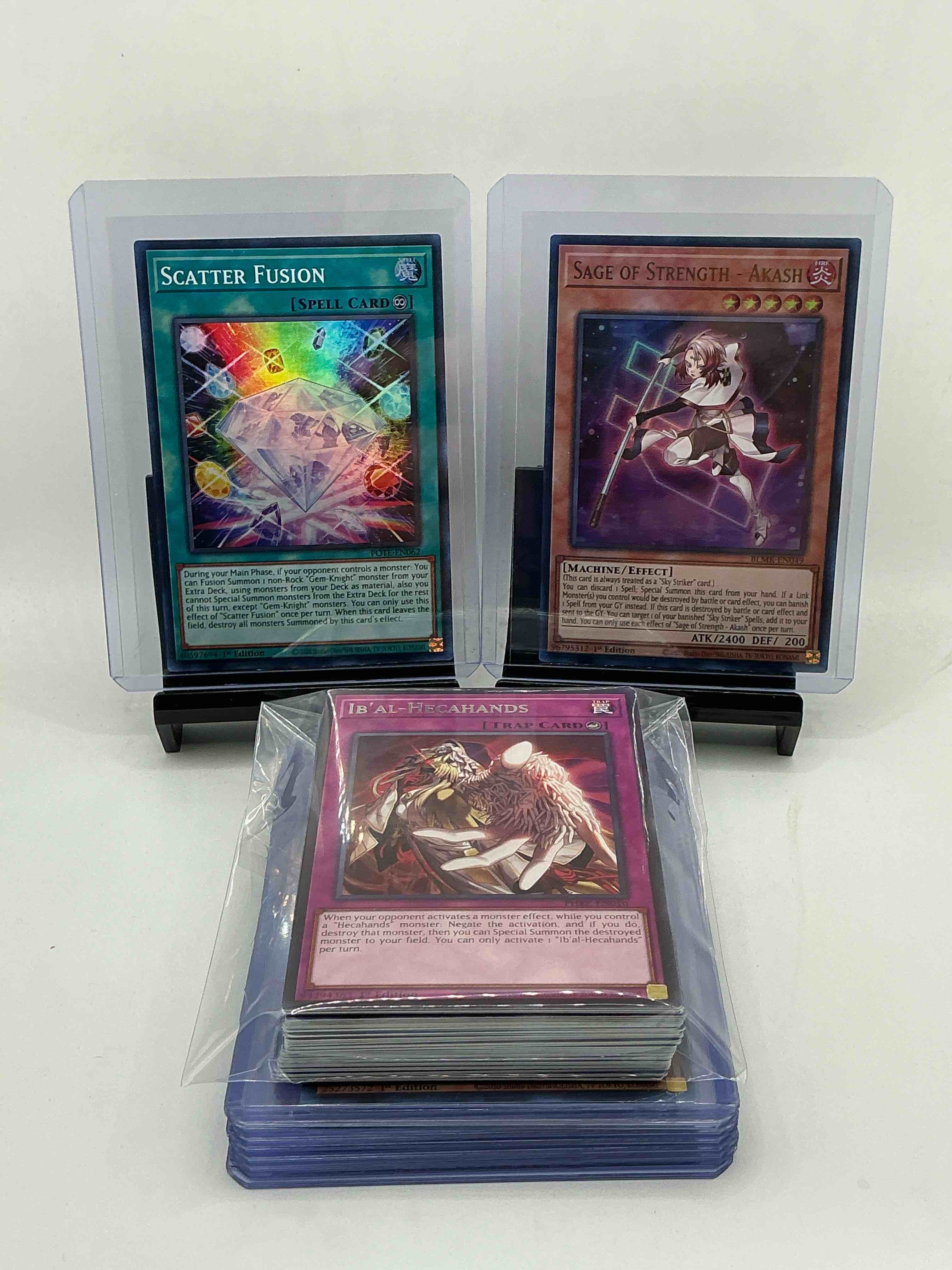 Yu-Gi-Oh 50 Card Lot! Join The Craze Of Yu-Gi-Oh With These Awesome Cards! This 50 Card Lot Includes The Big Three Yu-Gi-Oh Category Cards, Monsters, Spells & Traps! This 50 Card Lot Includes Some Of All Three! WOW! Perfect Time To Start Collecting!