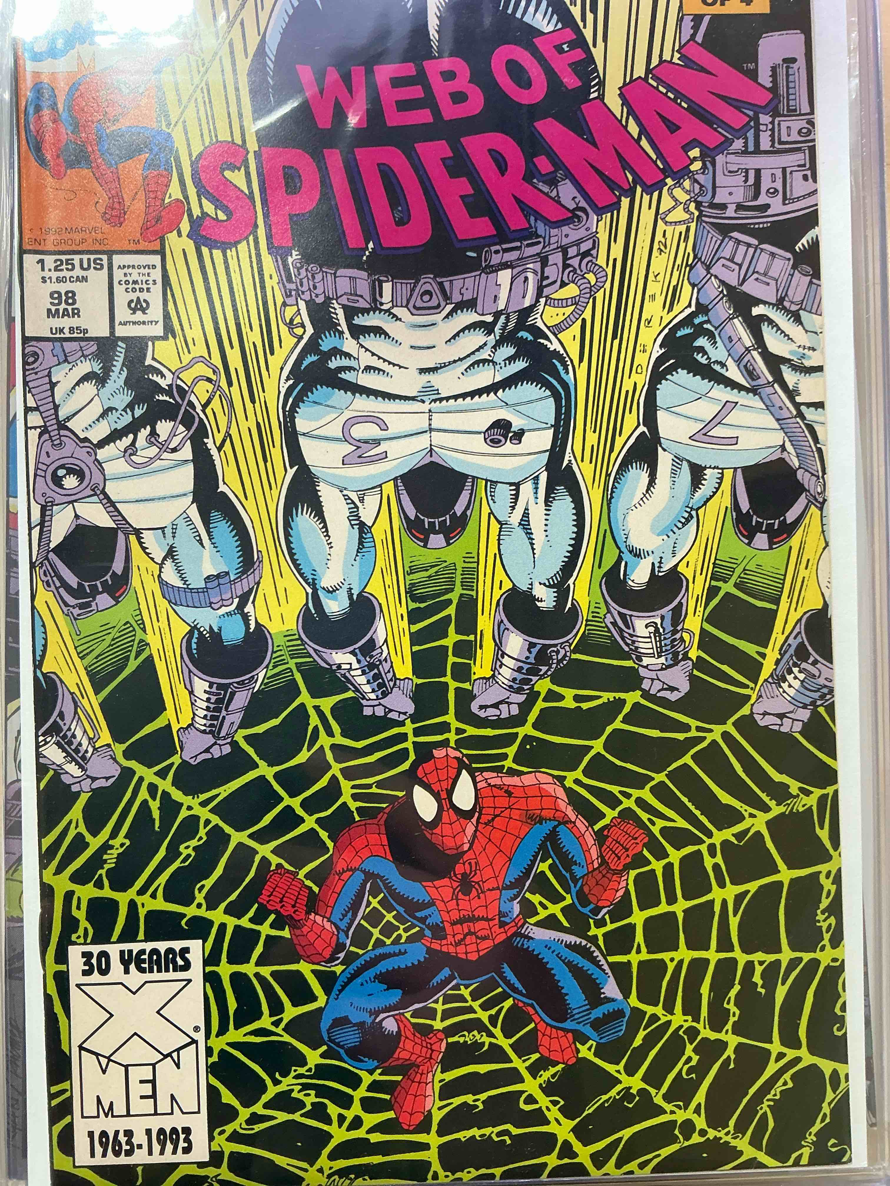 Condition photo showing New/Like New for comic book craziness! includes original 1977 star wars comic wow! great collection of comic books spanning many decades, all encased with protective sleeves & backing. generally in good / fine condition for age. a great way to get an eclectic comic collection spanning generations!