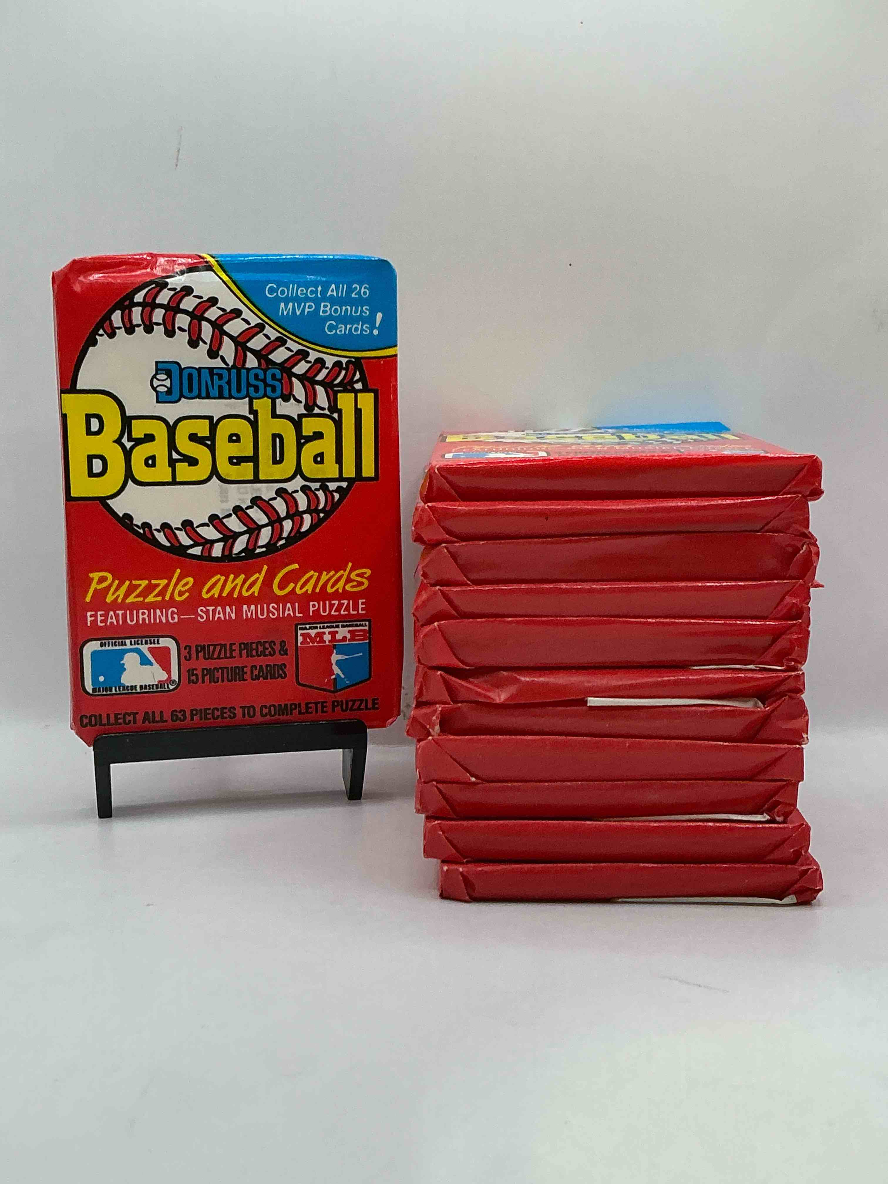 1988 donruss baseball unopened sports card wax packs, direct from original box!search for valuable don mattingly & nolan ryan cards!