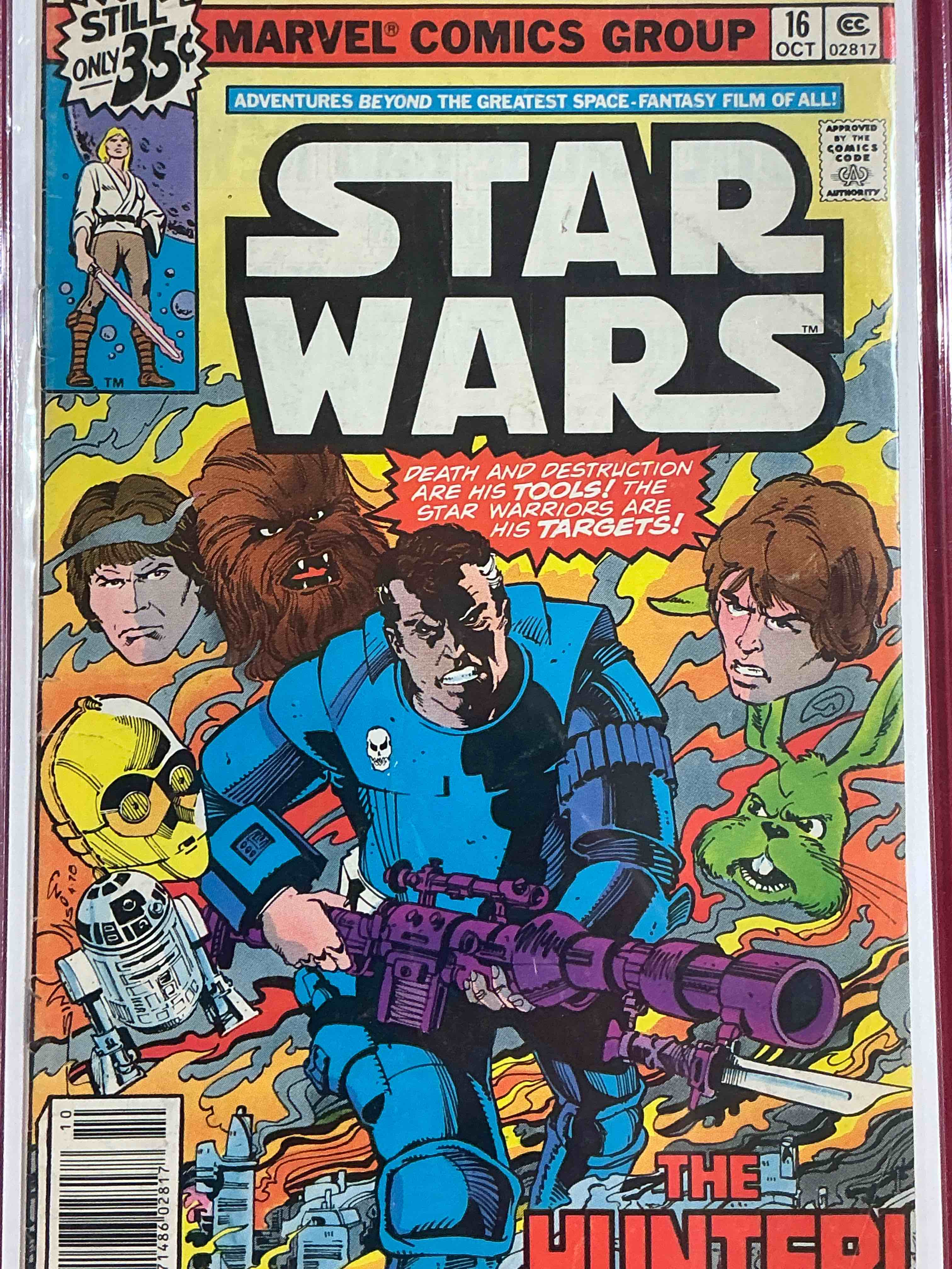 Product photo of comic book craziness!  12 awesome comic books spanning generations including authentic, original, late 70’s star wars, early avengers, & marvel legends! wow! comics in nice/good condition & all come in protective casing!  