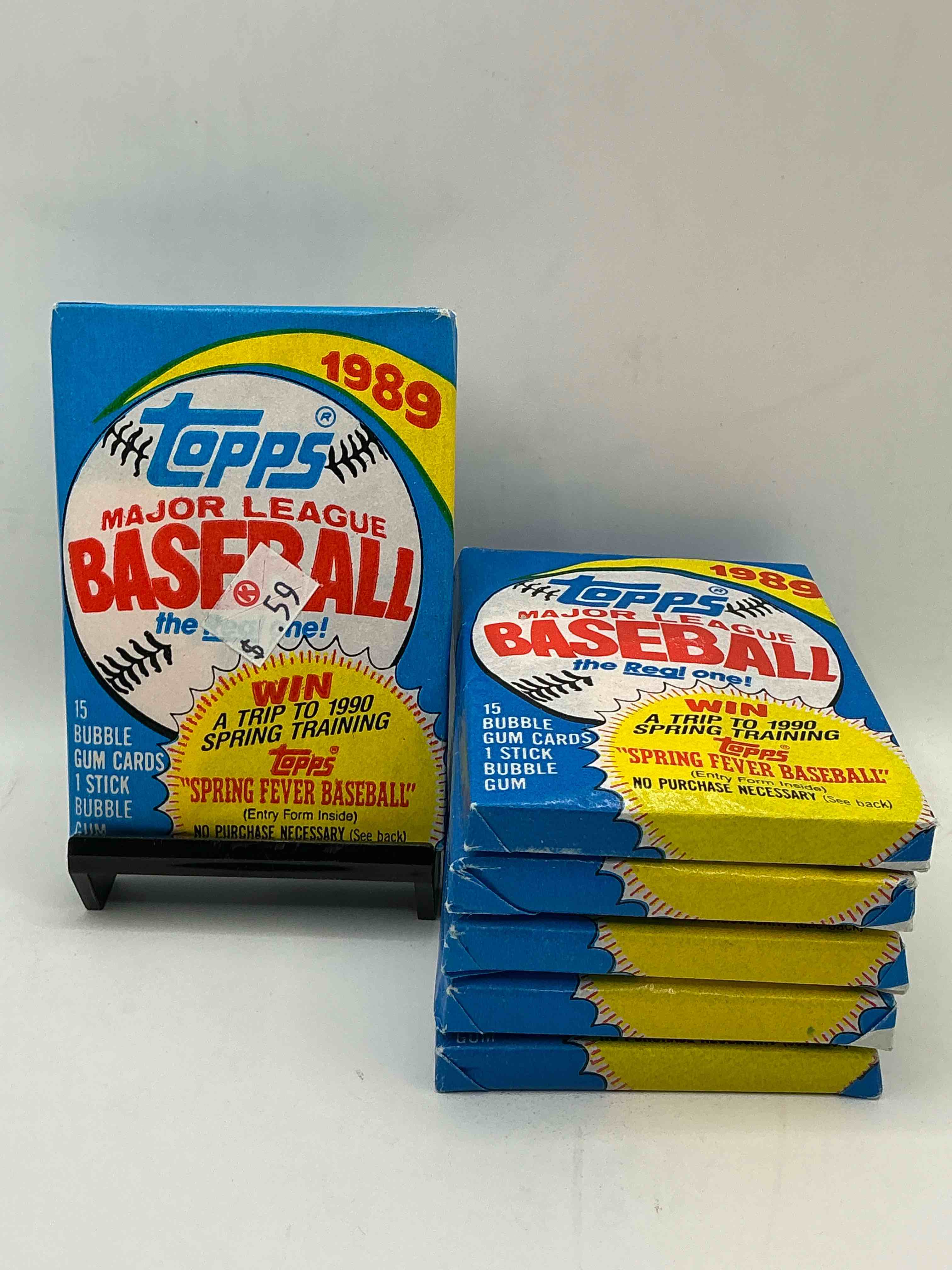 1989! Bo Jackson, Deion Sanders, Don Mattingly & More! Insane 1989 Topps Baseball Unopened Sports Card Collectible Wax Packs! Direct From Original Retail Case! Search For Valuable Randy Johnson Rookies!