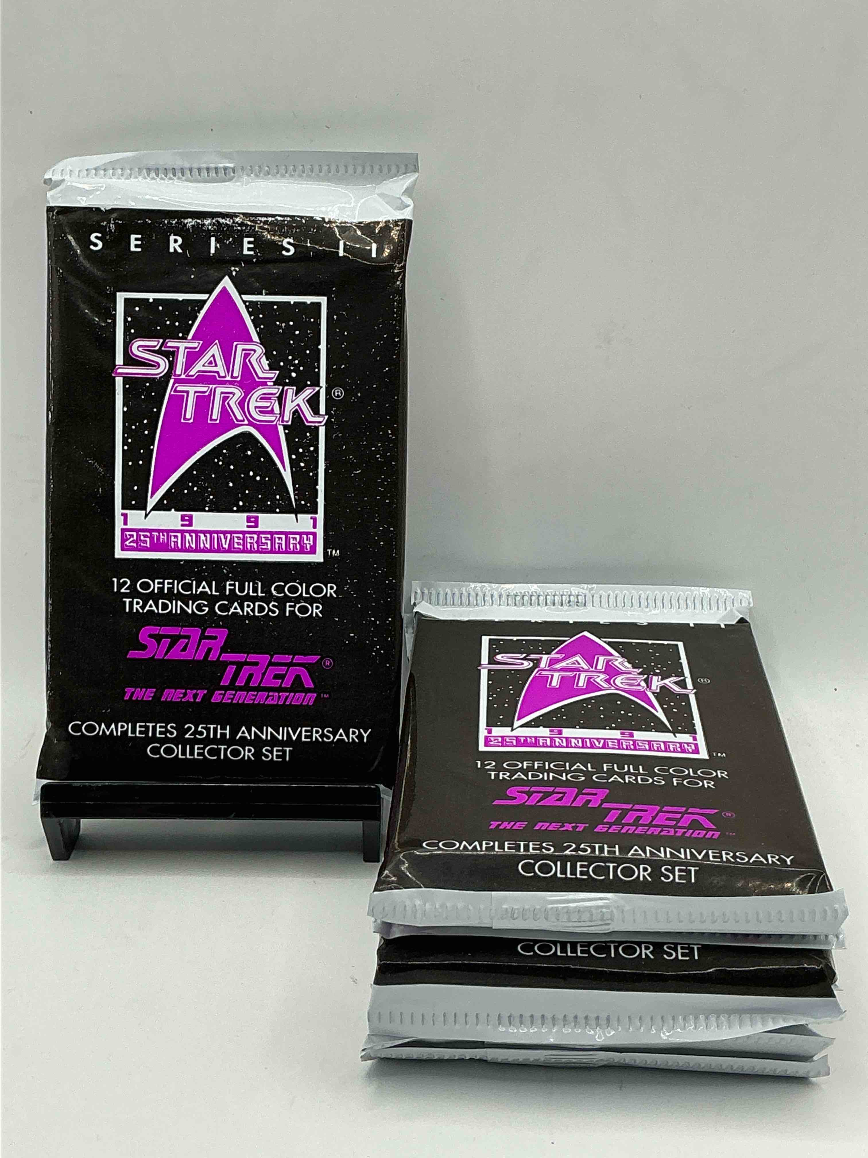 Star Trek Rarities! 1991 Star Trek Unopened Packs, Series II, Straight From Box! Collect These Ultra Rare Packs!