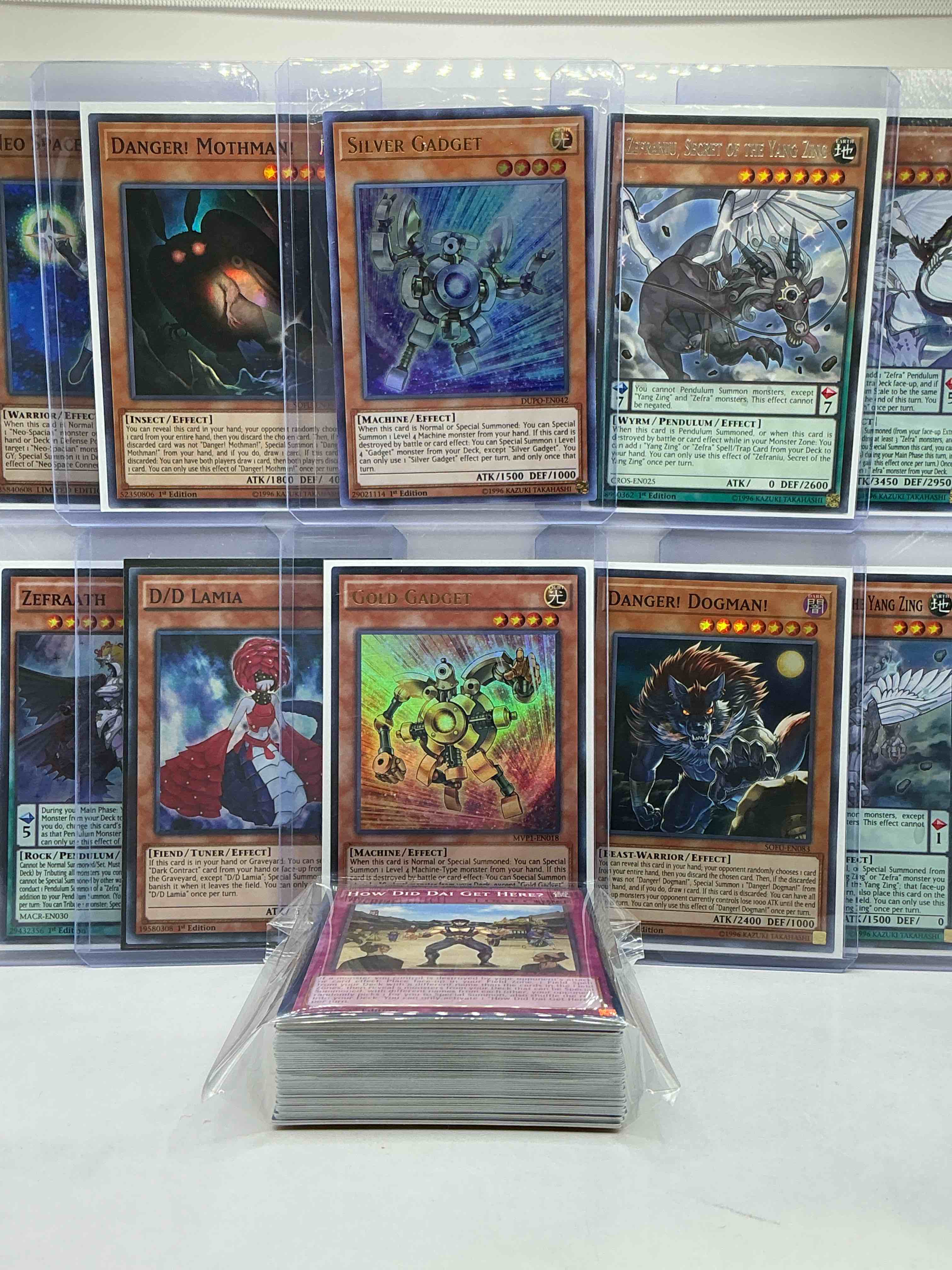 Condition photo showing New/Like New for yu-gi-oh 50 card lot! join the craze of yu-gi-oh with these awesome cards! this 50 card lot includes the big three yu-gi-oh category cards, monsters, spells & traps! this 50 card lot includes some of all three! wow! perfect time to start collecting!